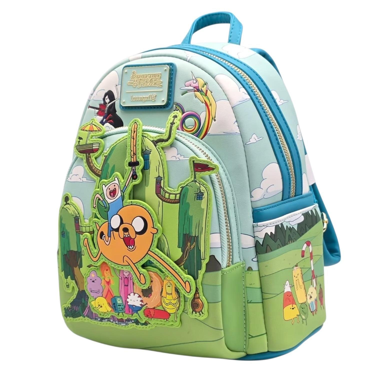 Mochila Mini Loungefly Adventure Time Personajes-2