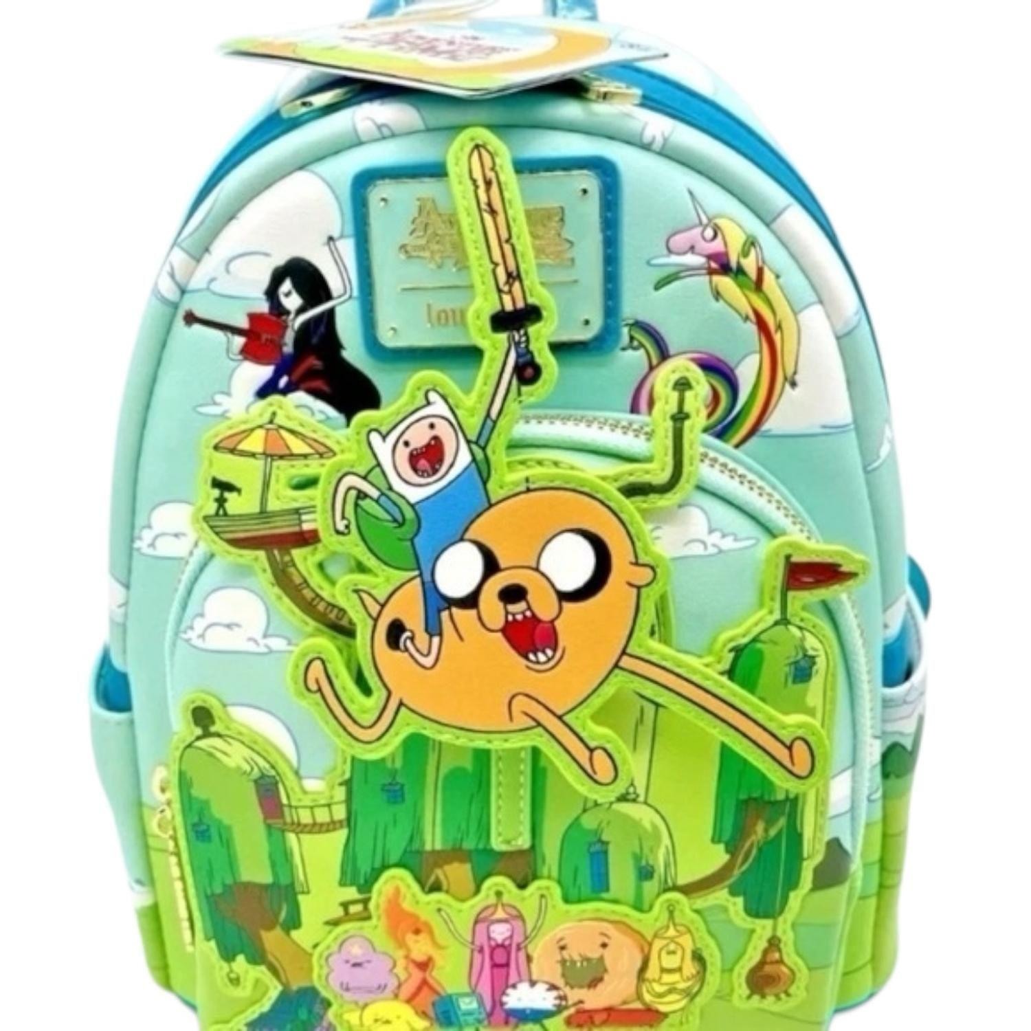 Mochila Mini Loungefly Adventure Time Personajes-3