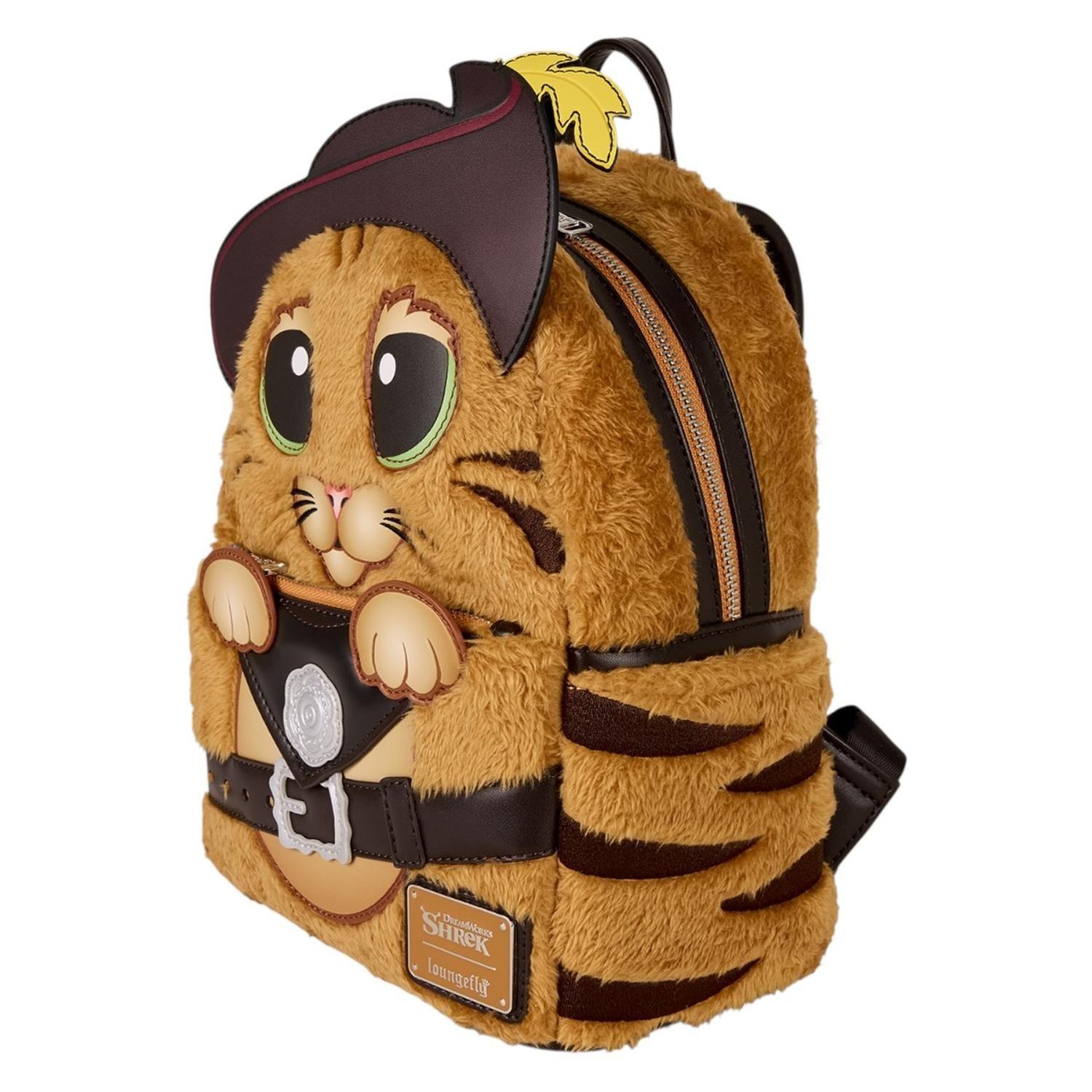 Mochila Loungefly Unisex Shrek Puss In Boots Plush-2