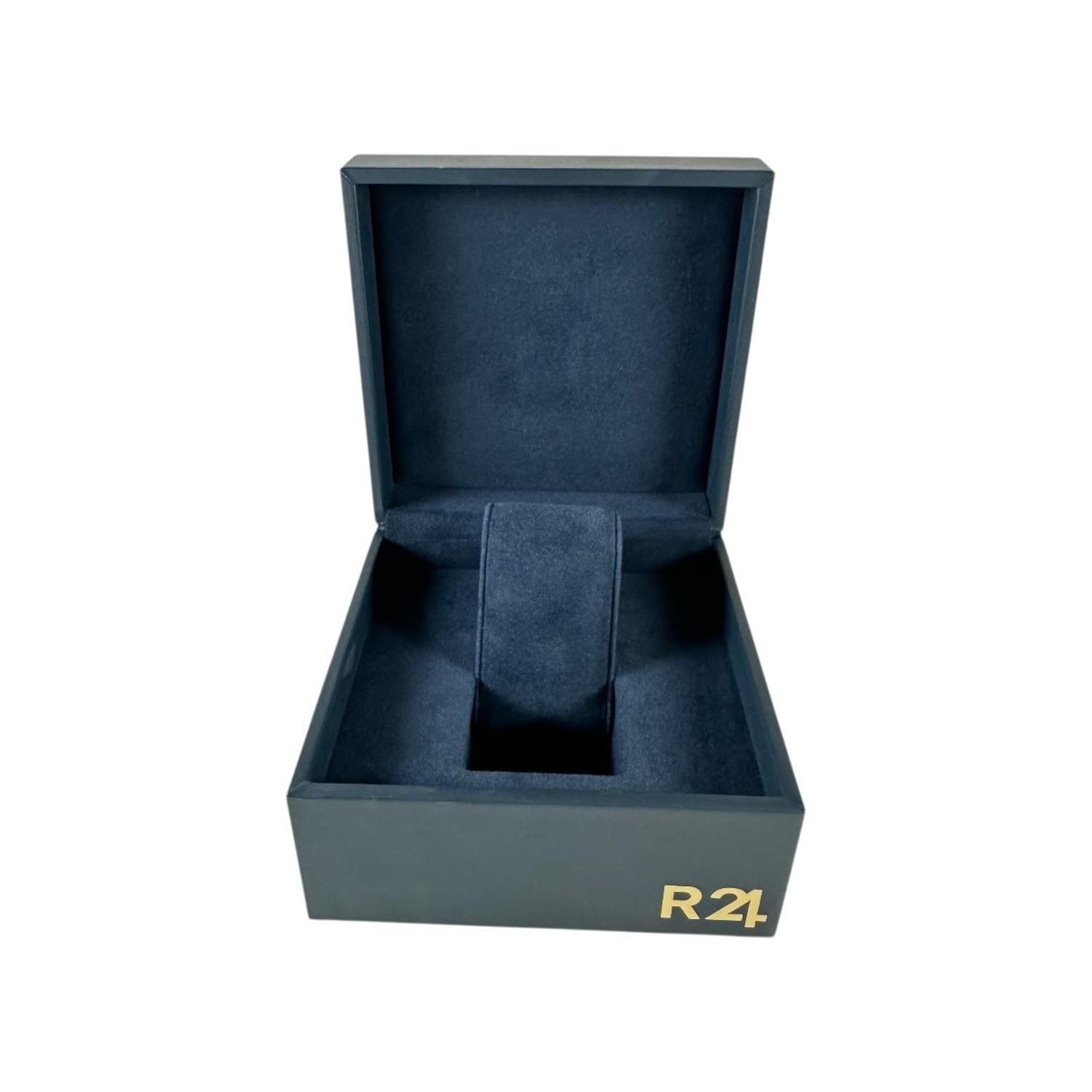 Caja Estuche Para Reloj Azul R24 Premium-3
