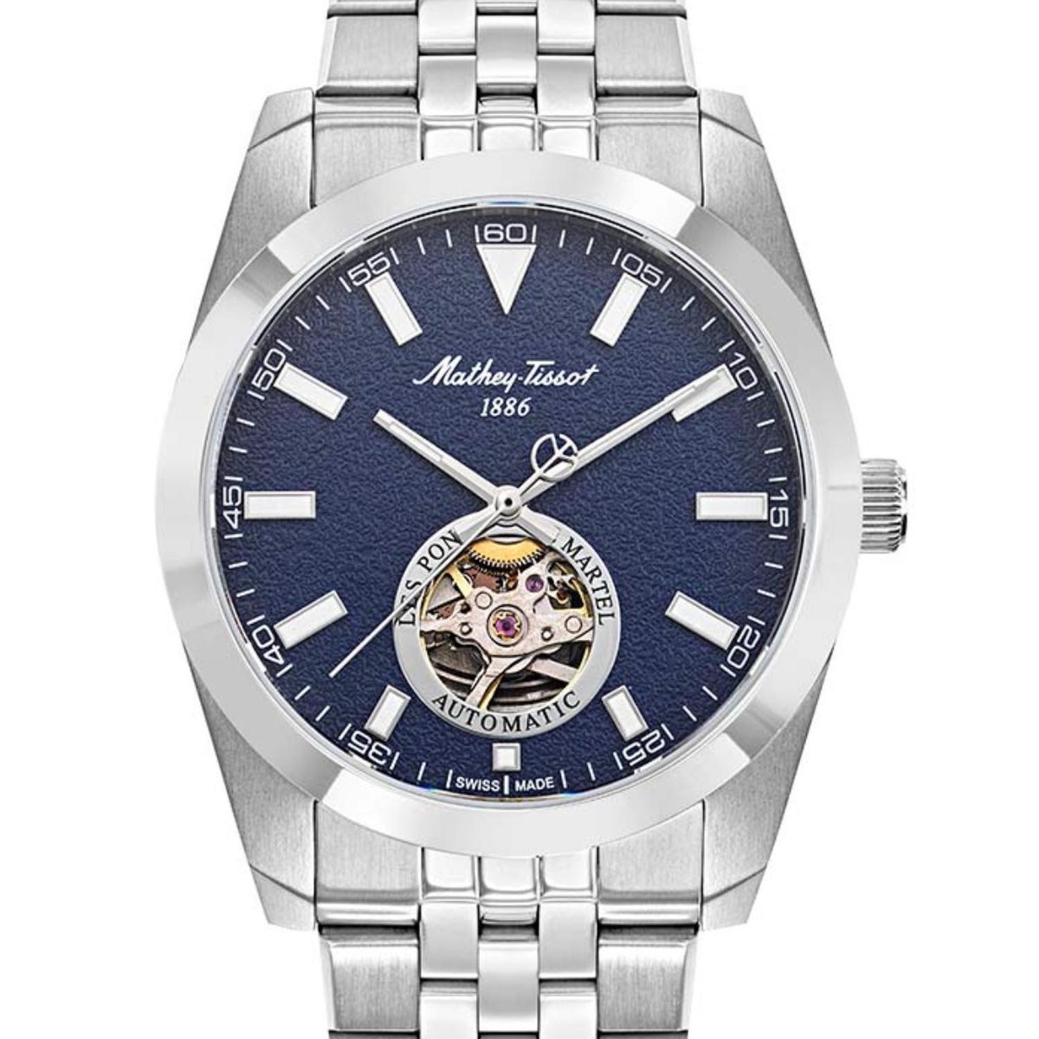 Reloj Mathey-Tissot Hombre Mathy I Open Heart EF1450ATABU-0