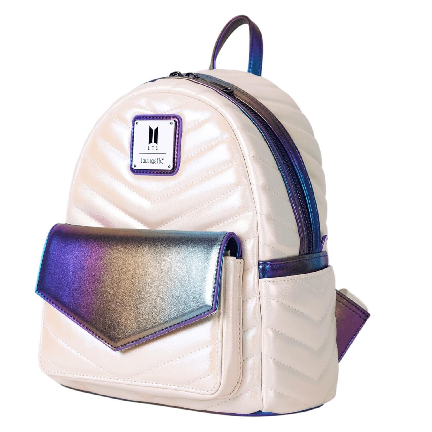Mochila Loungefly Mujer Funko Pop BTS Iridescent Quilted-2