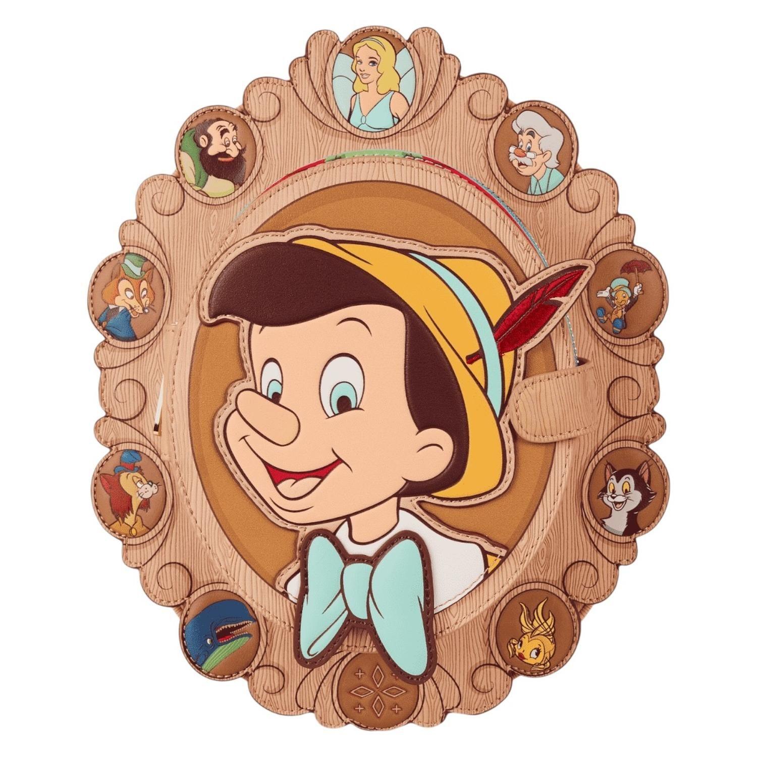Mochila Loungefly Mujer Pinocchio Cameo Series-0