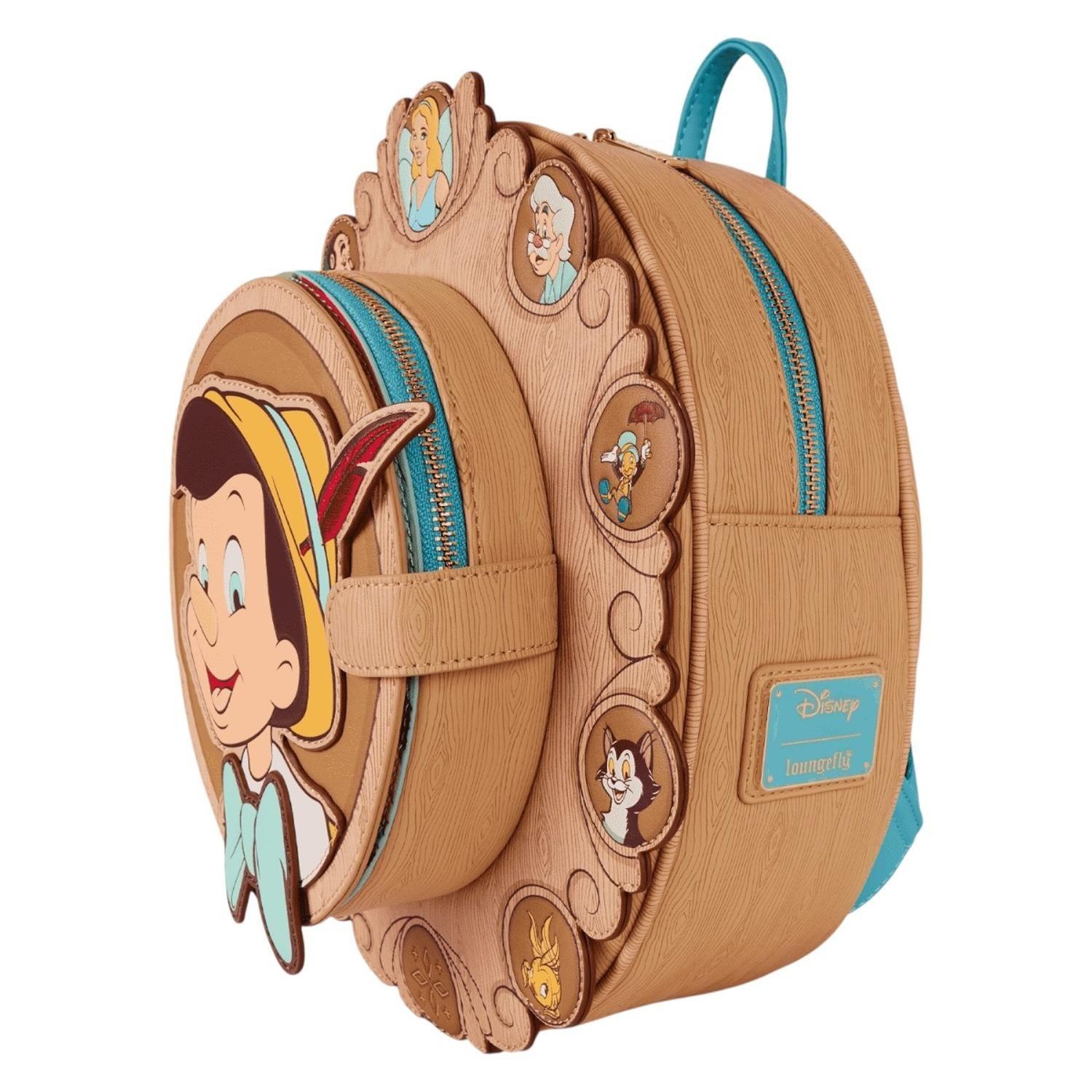 Mochila Loungefly Mujer Pinocchio Cameo Series-3