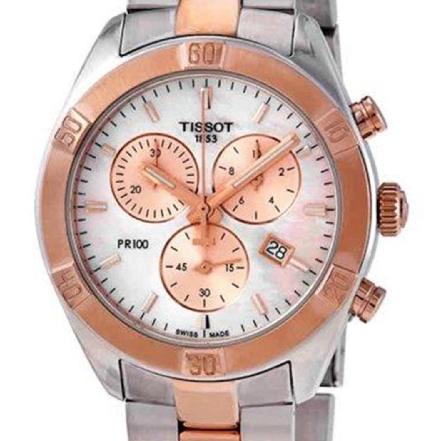 Reloj Tissot Mujer Pr100 Sport Chic T101.917.22.151.00-0