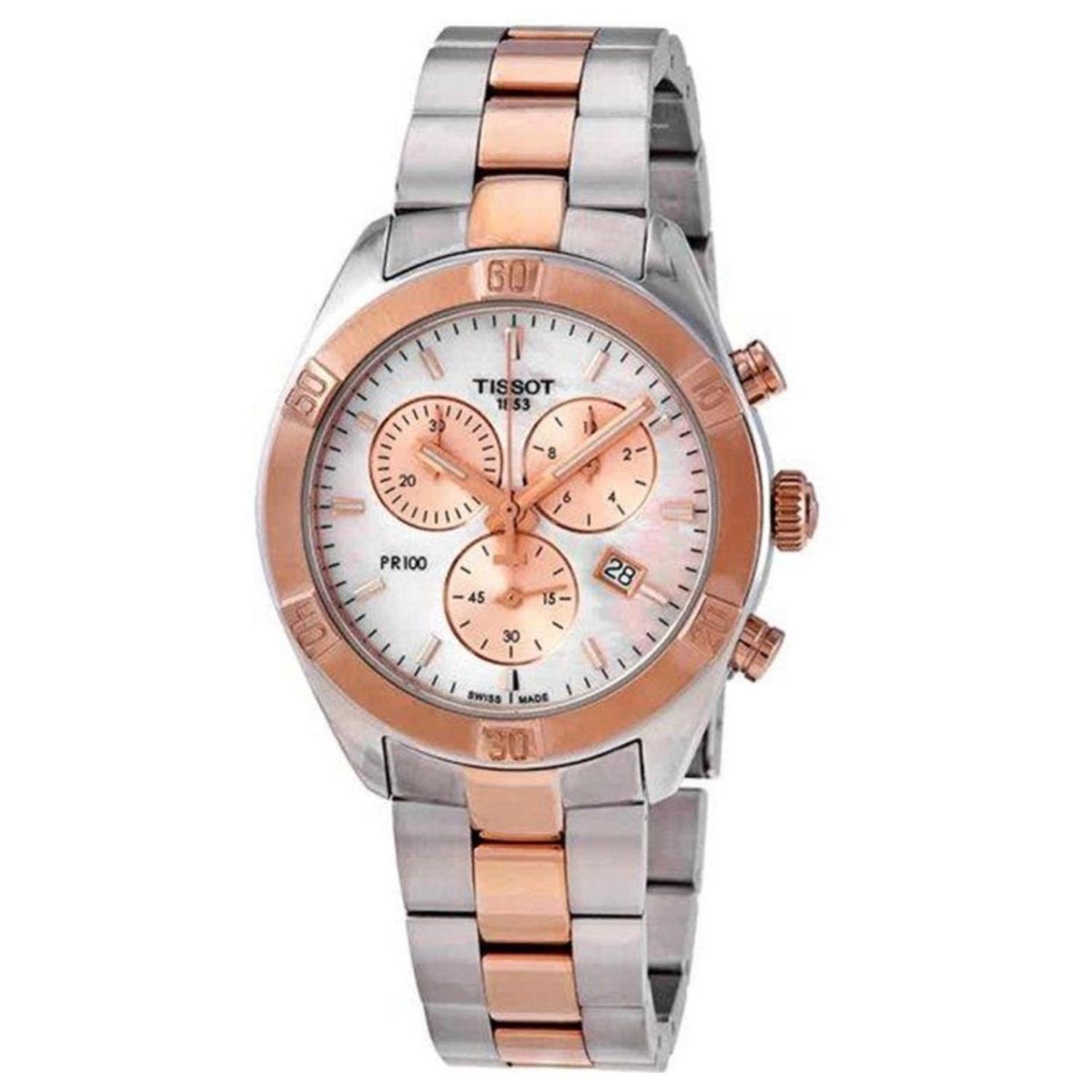 Reloj Tissot Mujer Pr100 Sport Chic T101.917.22.151.00-1