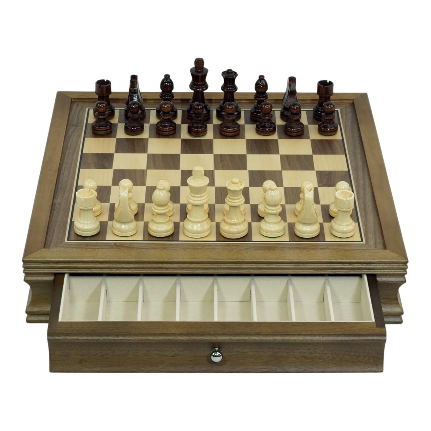 Ajedrez Profesional Madera De Lujo-6