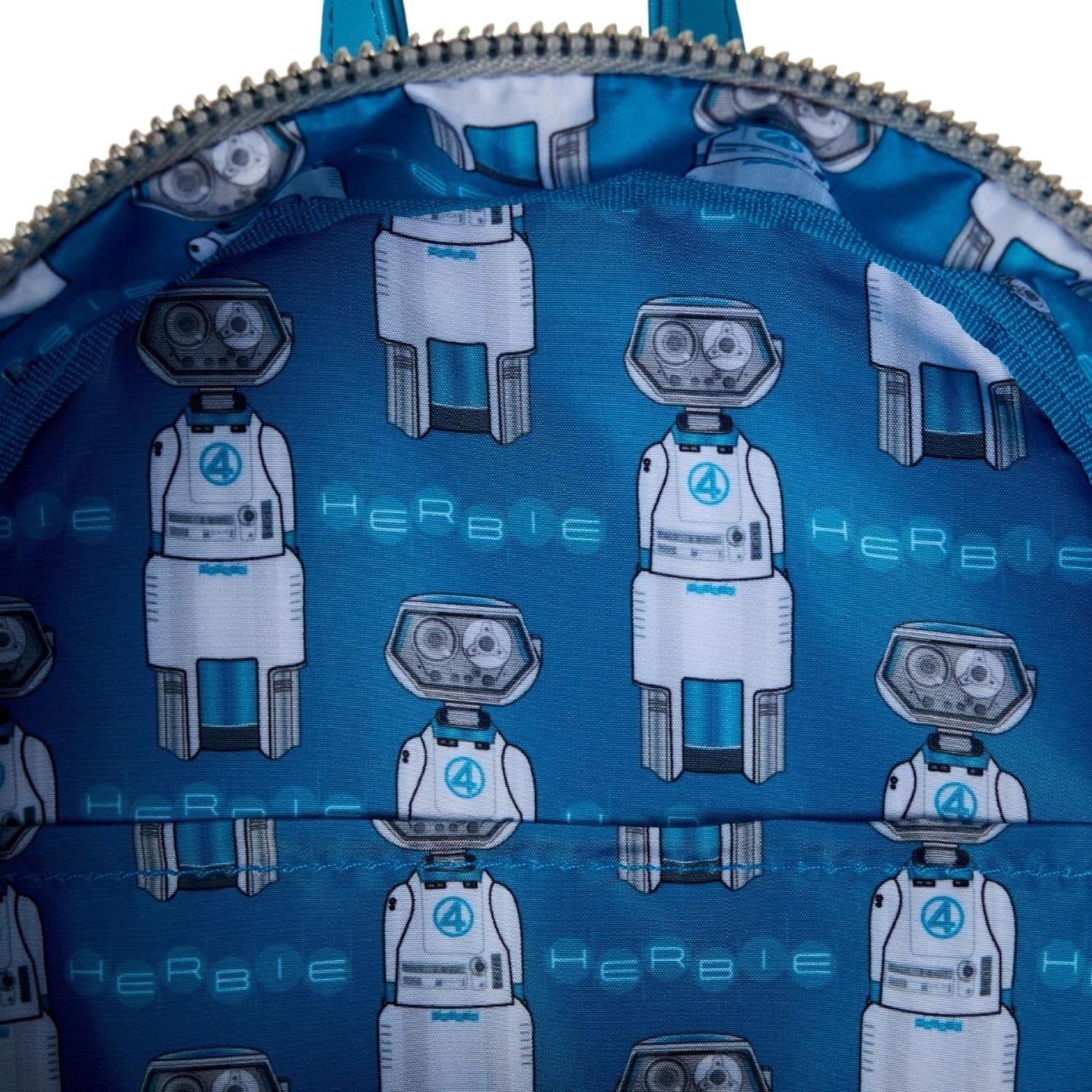 Mochila Loungefly Hombre Fantastic Four HERBIE Cosplay-5