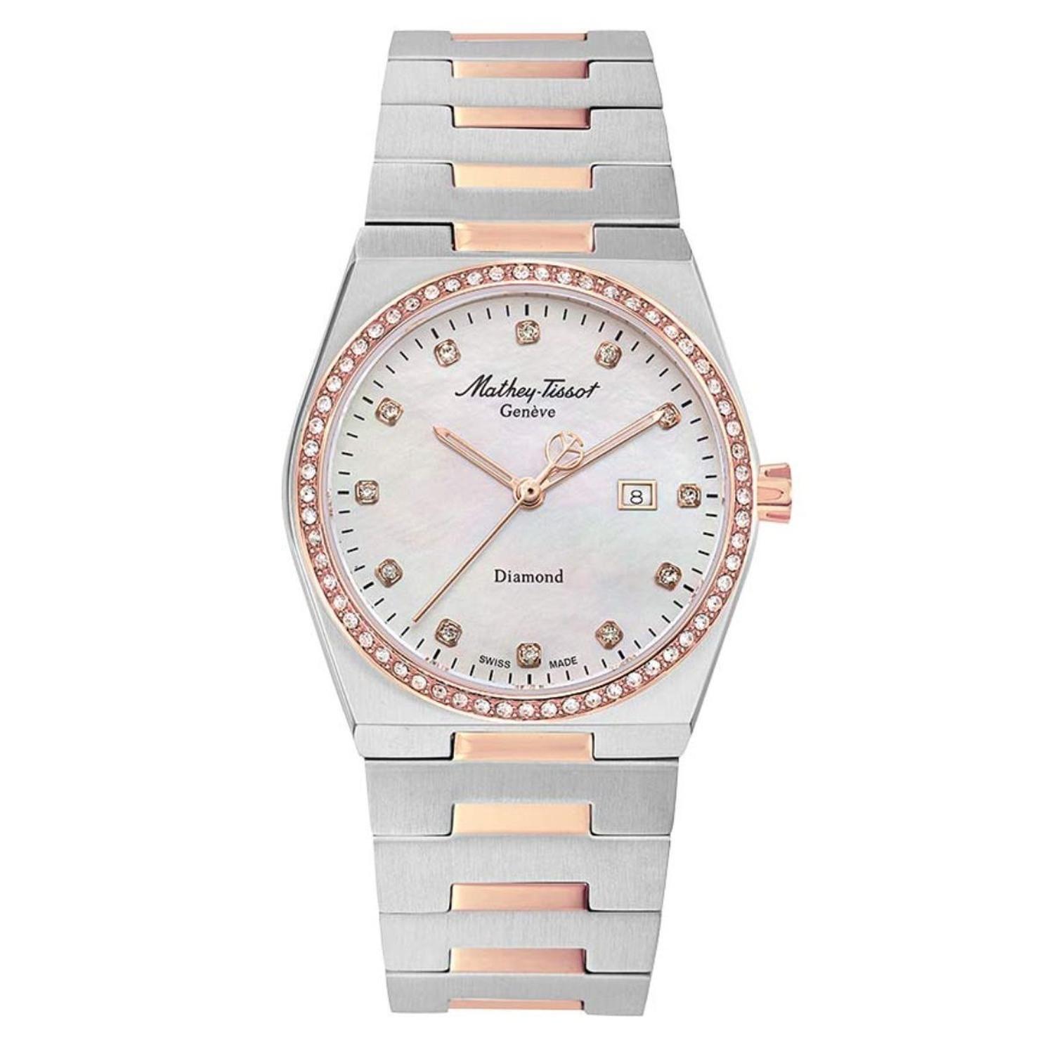 Reloj Mathey-Tissot Mujer Zeus Lady Diamond D118SBI-2