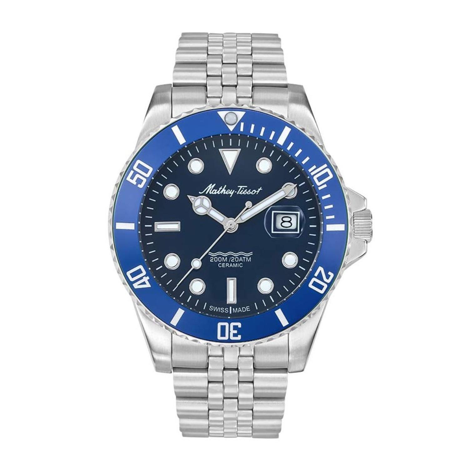 Reloj Mathey-Tissot Hombre Mathy Ceramic H901CRABU-2