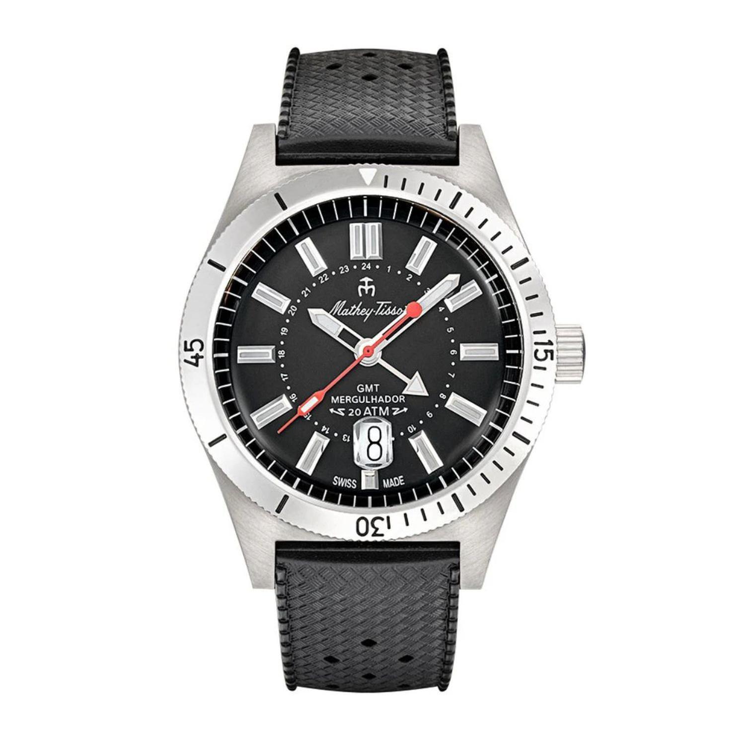 Reloj Mathey-Tissot Hombre Mergulhador GMT MRGAN-1