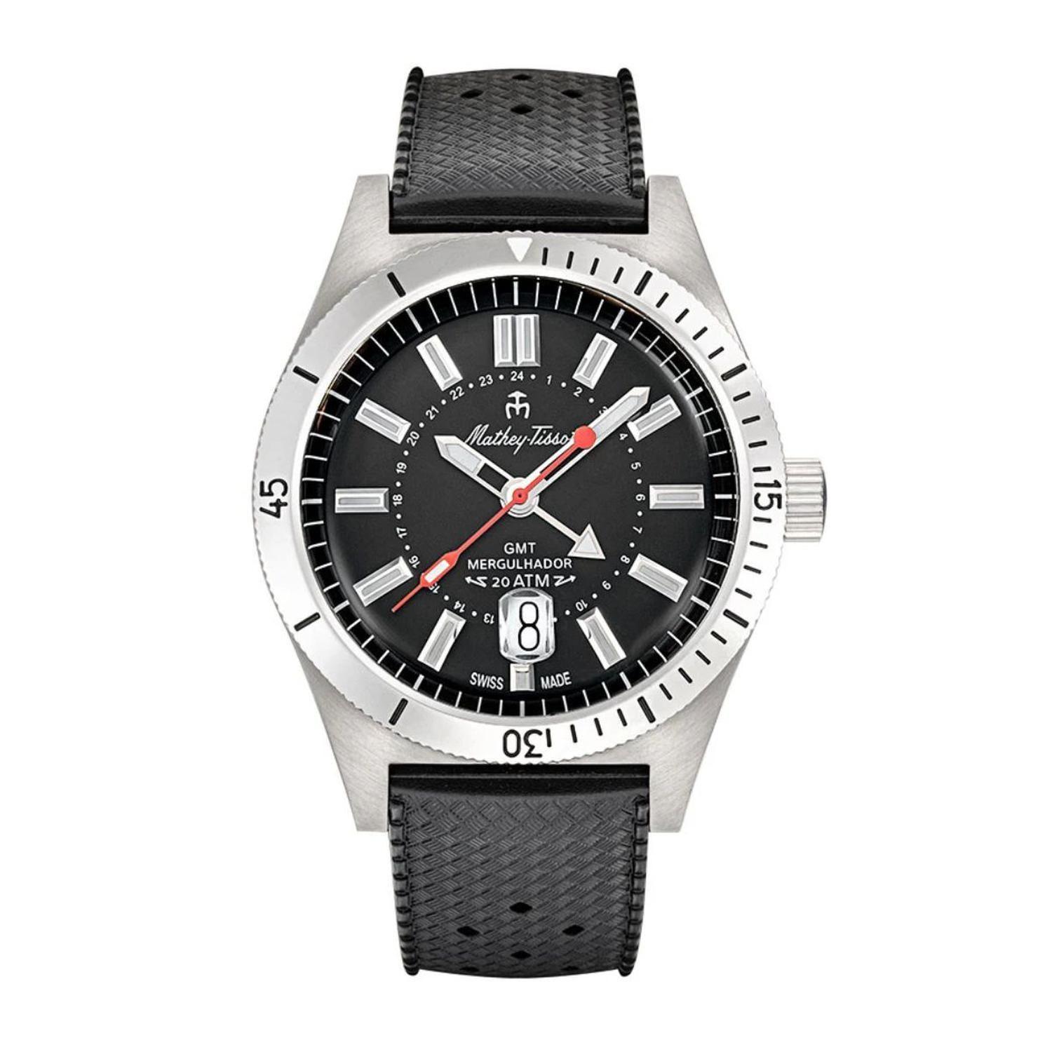 Reloj Mathey-Tissot Hombre Mergulhador GMT MRGAN-2