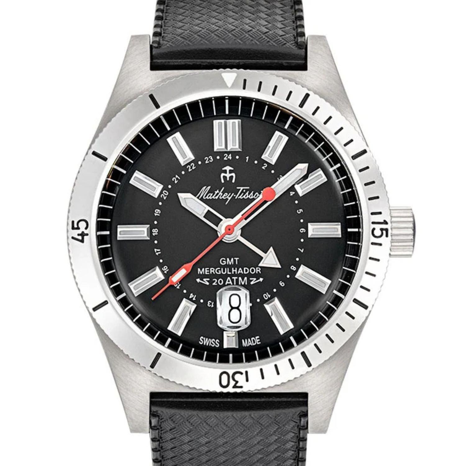 Reloj Mathey-Tissot Hombre Mergulhador GMT MRGAN-0