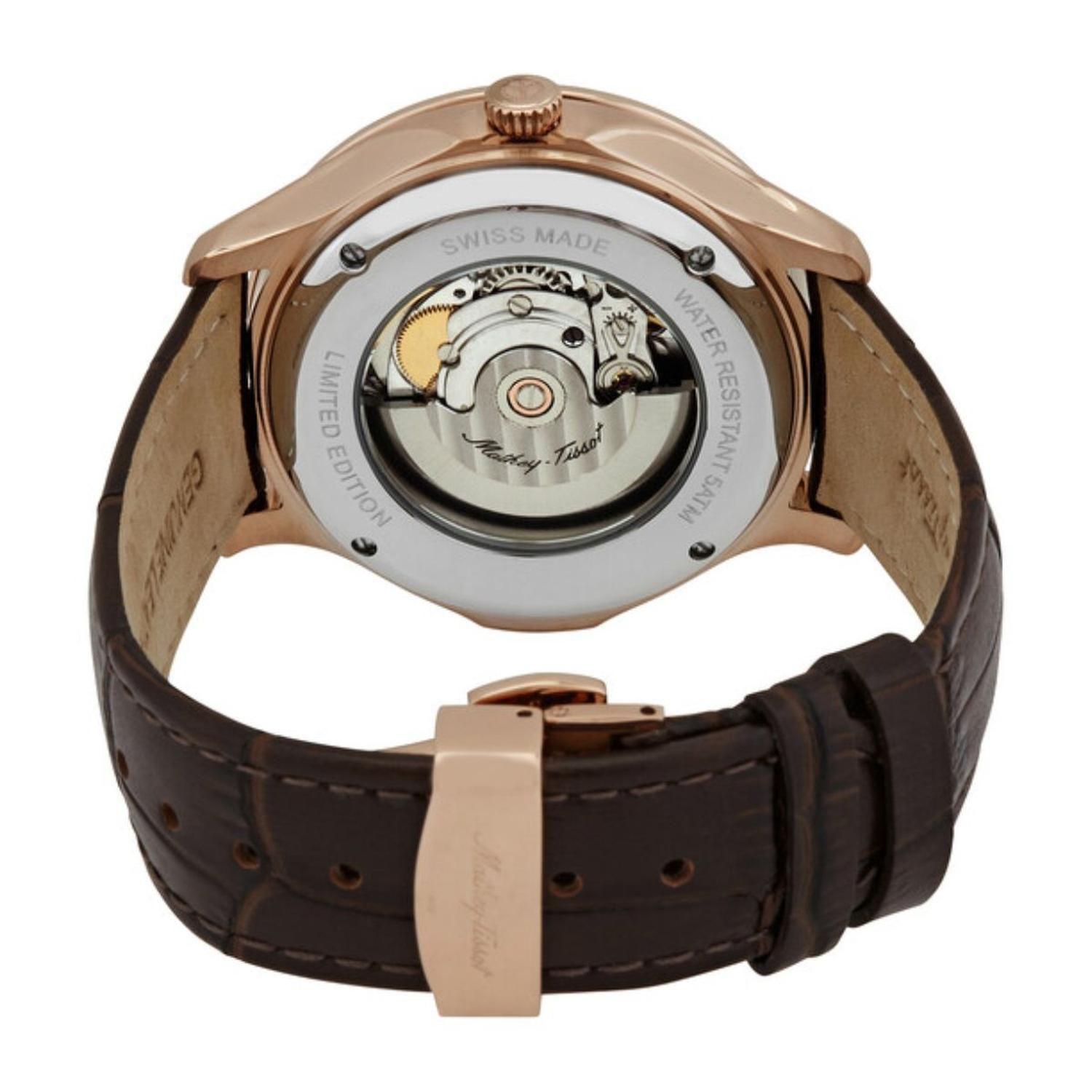 Reloj Mathey-Tissot Hombre Edmond LE Open Heart MC1886PI-1