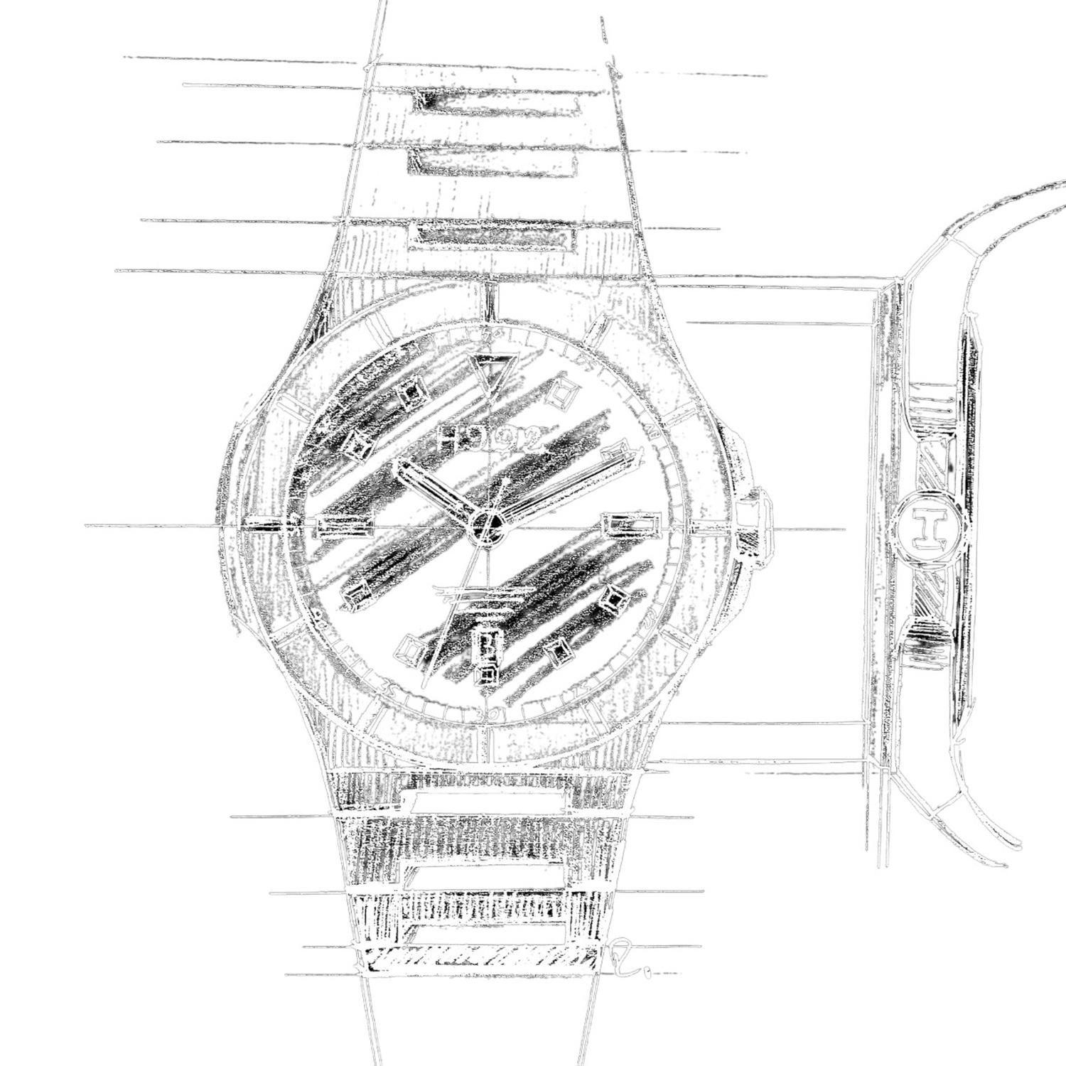 Reloj H992 Hombre Automatico H4.2 MH4AC09-2