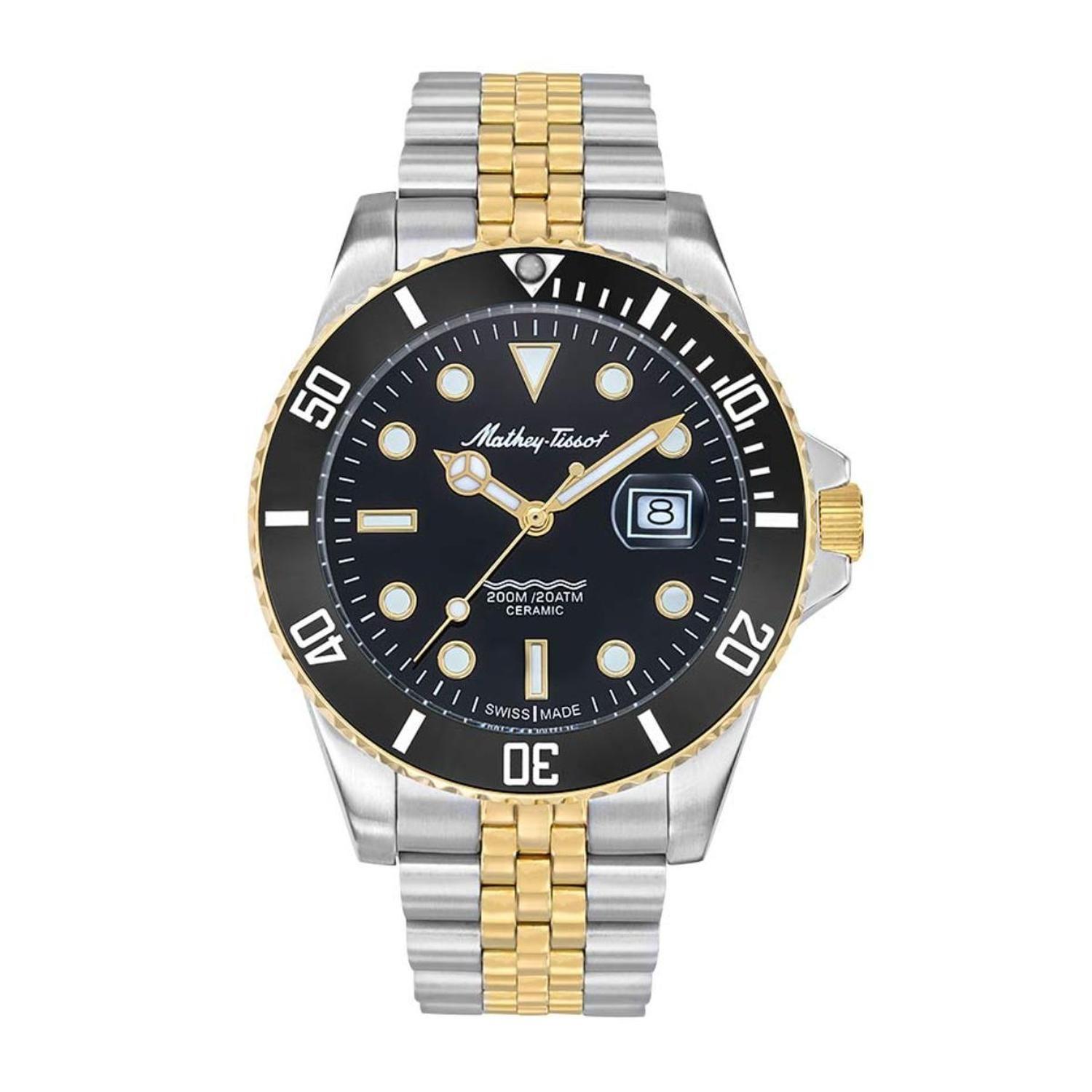 Reloj Mathey-Tissot Hombre Mathy Ceramic H901CRBN-1