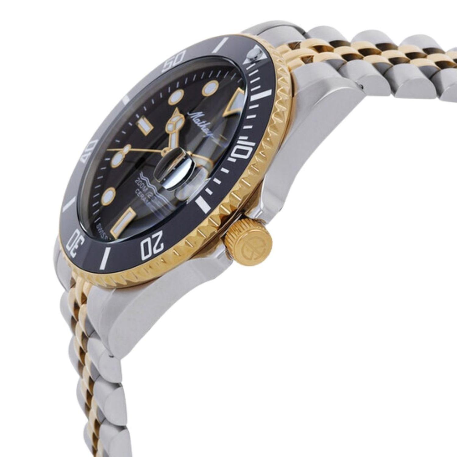 Reloj Mathey-Tissot Hombre Mathy Ceramic H901CRBN-2