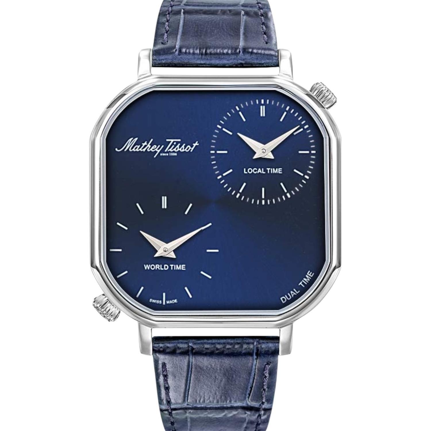 Reloj Mathey-Tissot Hombre MONSOON DUAL TIME H7917DTALBU-1