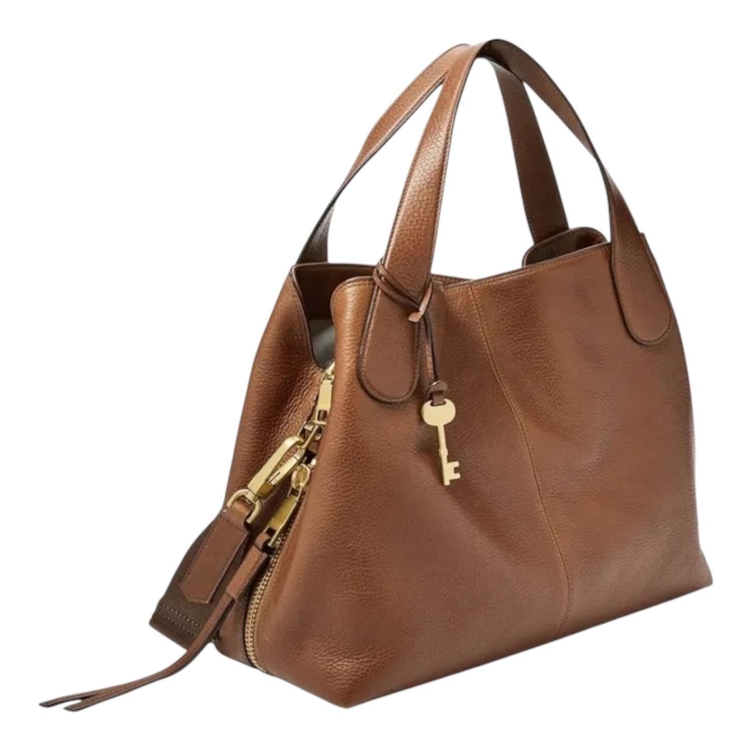 Cartera Mujer Fossil Cuero Maya Satchel ZB7566200-3