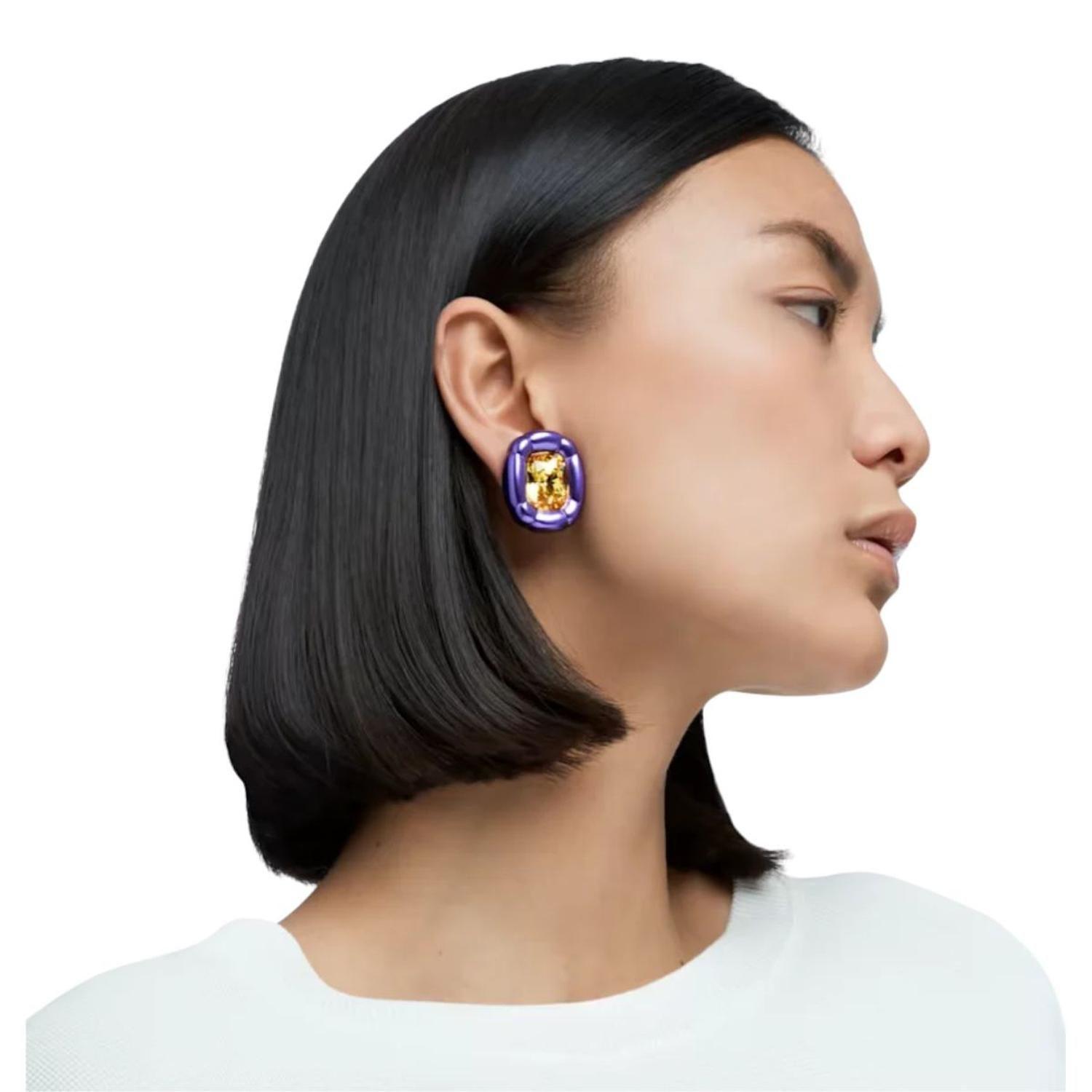 Pendientes de clip Swarovski Dulcis 5613729-2