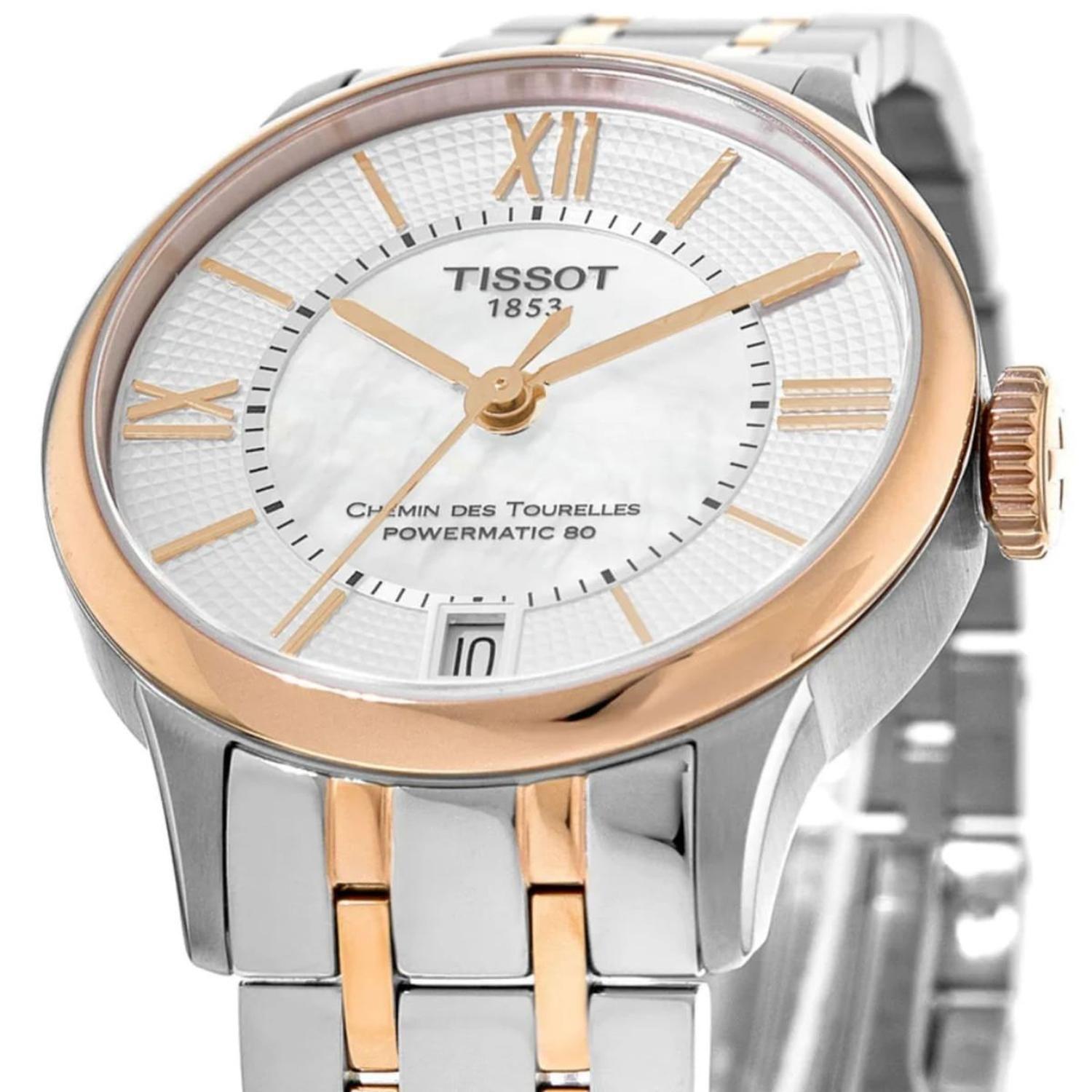 Reloj Tissot Mujer Chemin des Tourelles Automatico T099.207.22.118.02-2