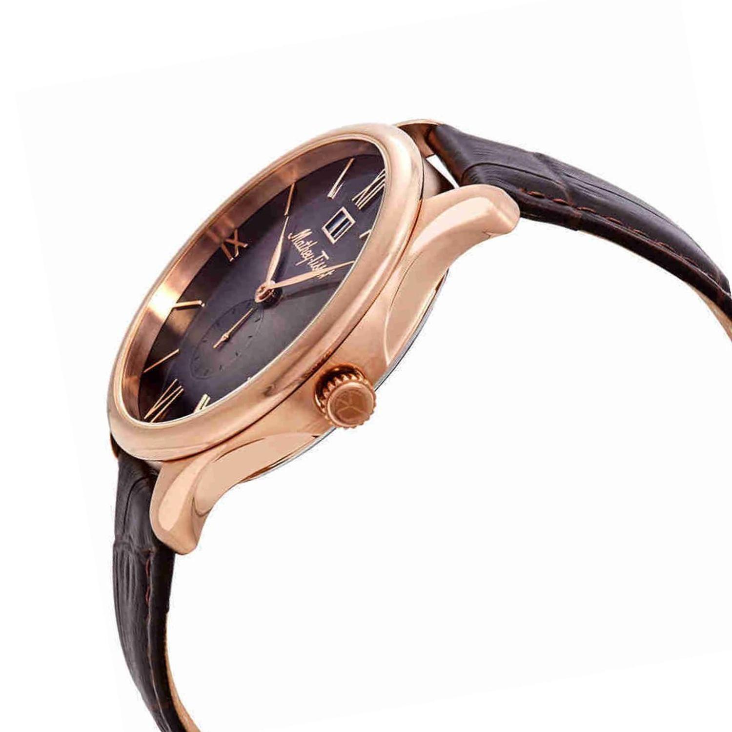 Reloj Mathey-Tissot Hombre Edmond Leather H1886QPM-1