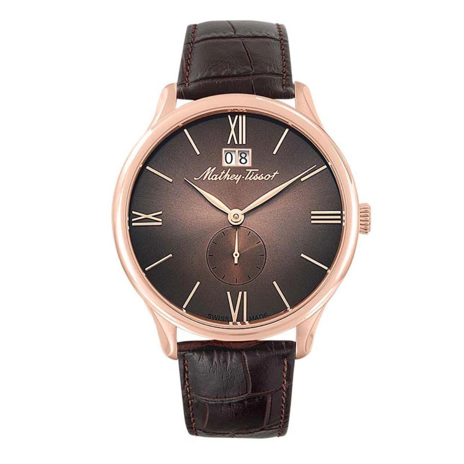 Reloj Mathey-Tissot Hombre Edmond Leather H1886QPM-2
