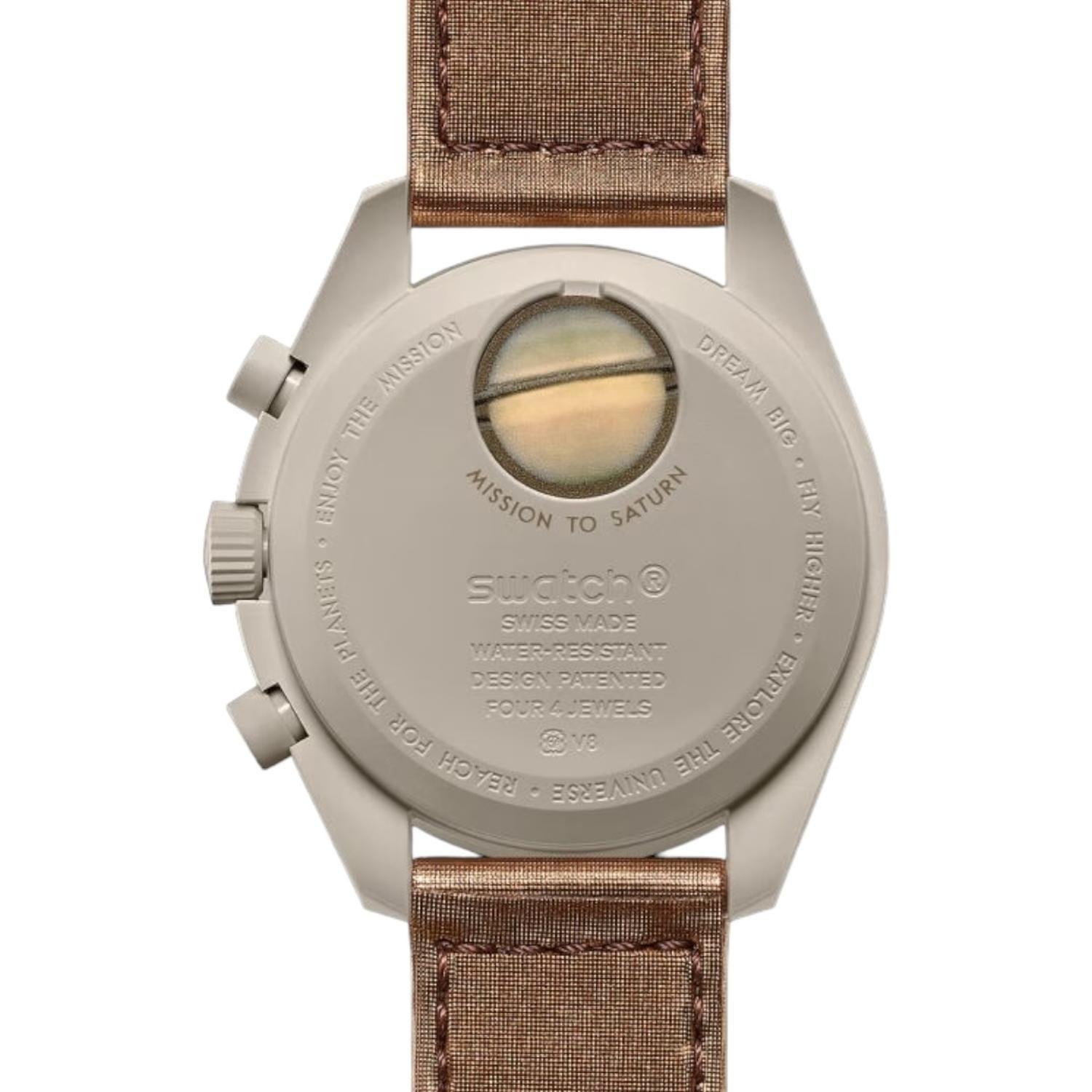 Reloj Swatch Unisex Moonswatch Saturn SO33T100-2