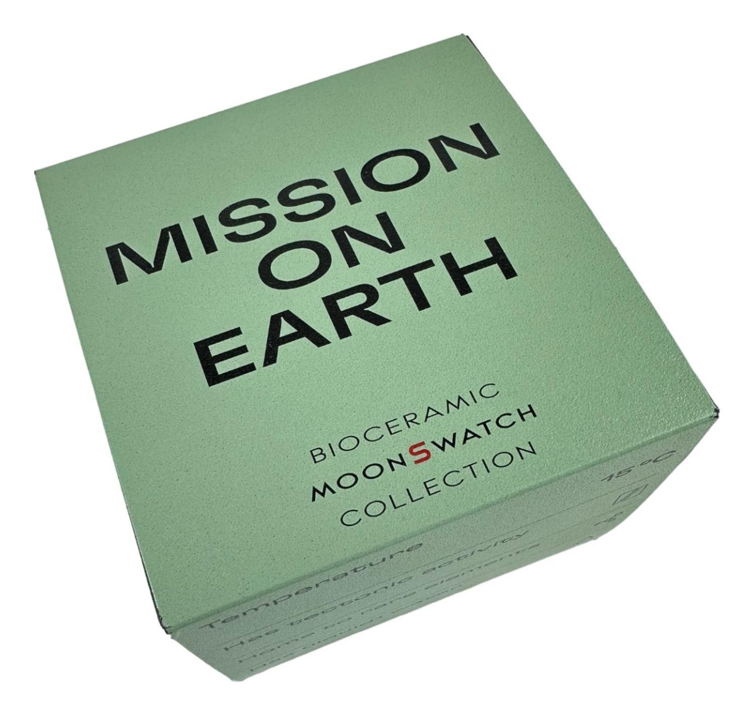 Reloj Swatch Unisex Moonswatch Earth SO33G100-5