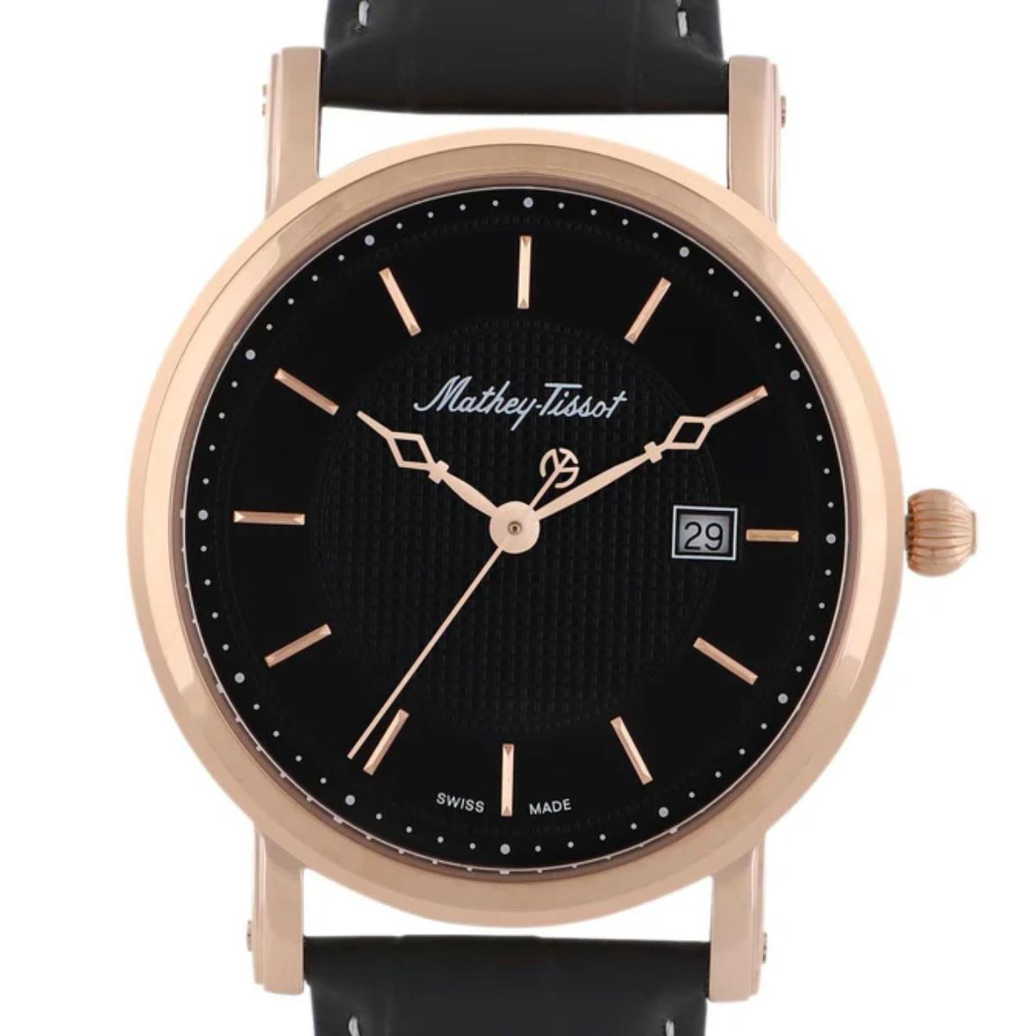 Reloj Mathey-Tissot Hombre City Leather HB611251PN-0