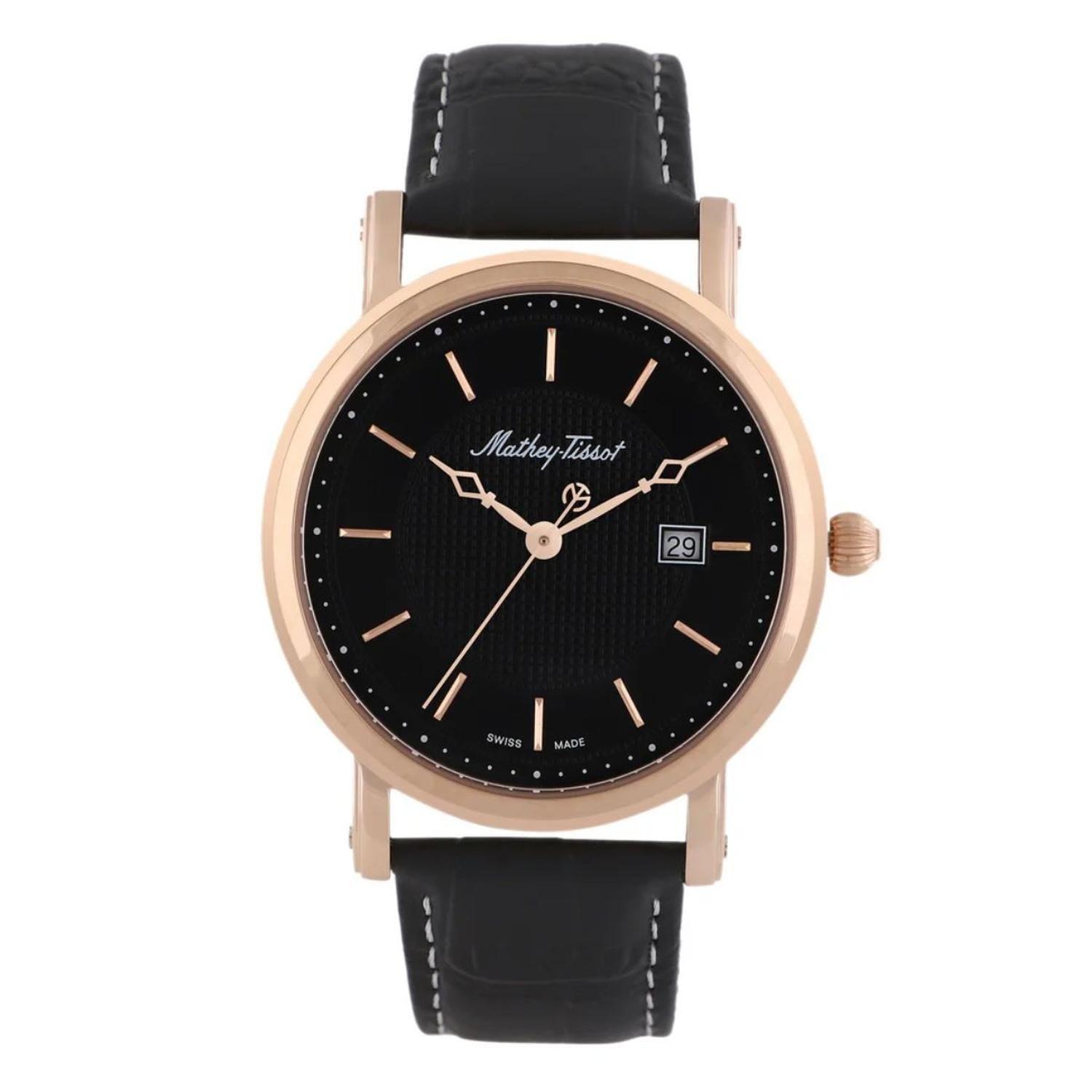 Reloj Mathey-Tissot Hombre City Leather HB611251PN-1