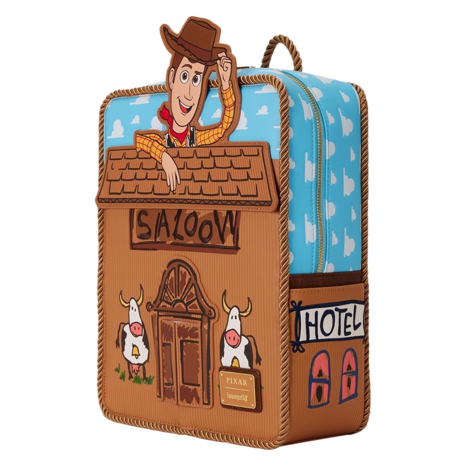 Mochila Loungefly Hombre Toy Story Woody Saloon 30th-2