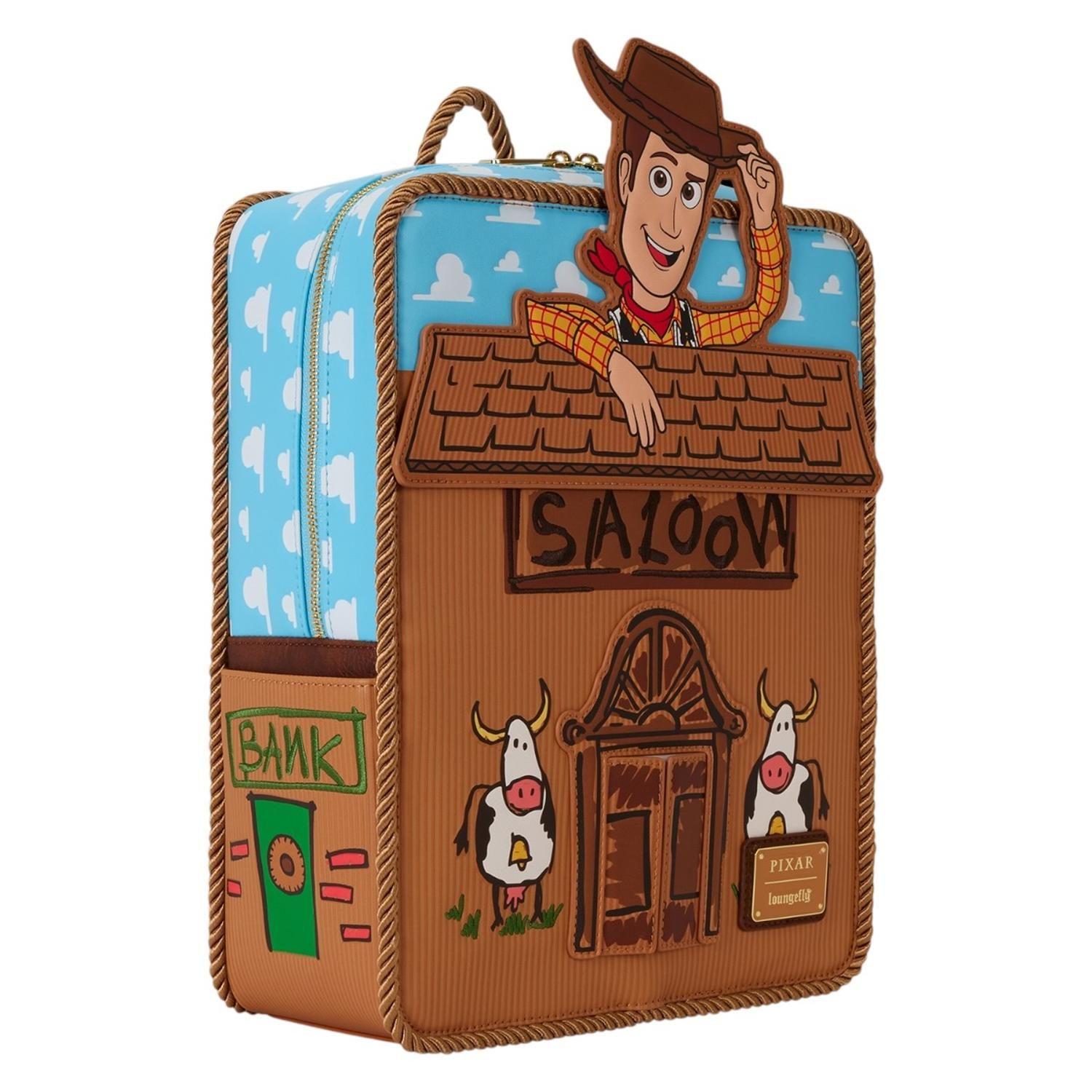 Mochila Loungefly Hombre Toy Story Woody Saloon 30th-3