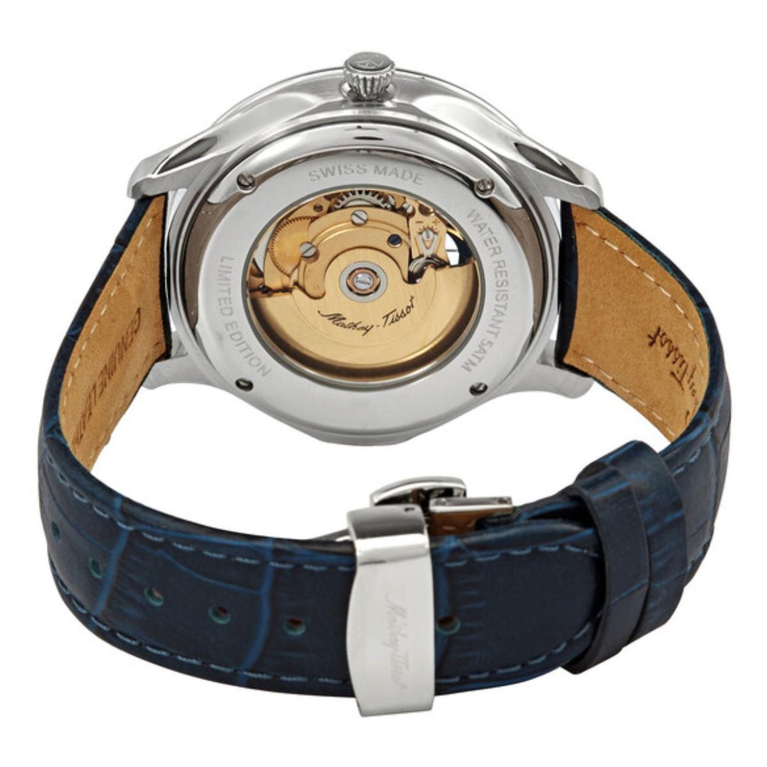 Reloj Mathey-Tissot Hombre Edmond LE Open Heart MC1886ABU-2