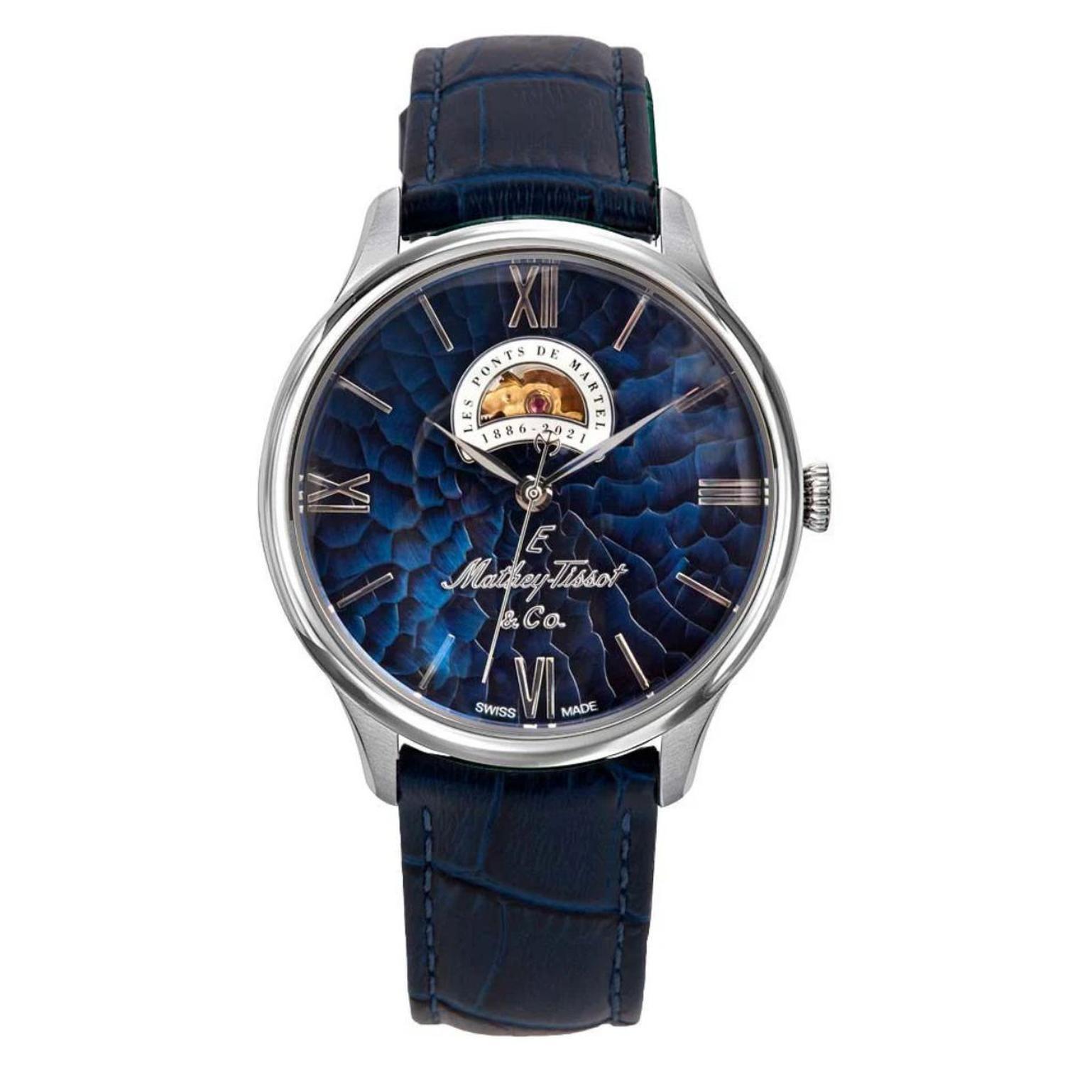 Reloj Mathey-Tissot Hombre Edmond LE Open Heart MC1886ABU-3
