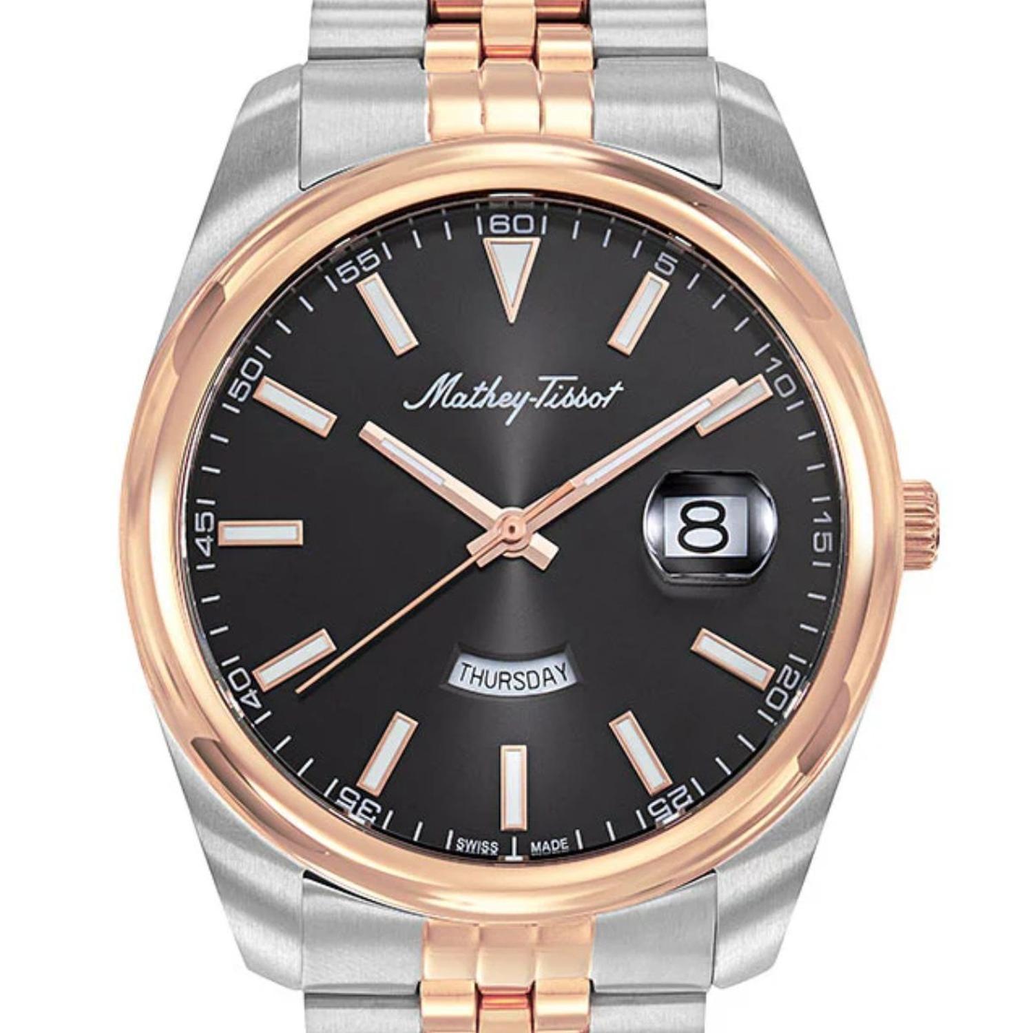 Reloj Mathey-Tissot Hombre Mathy Day-Date H510RS-0