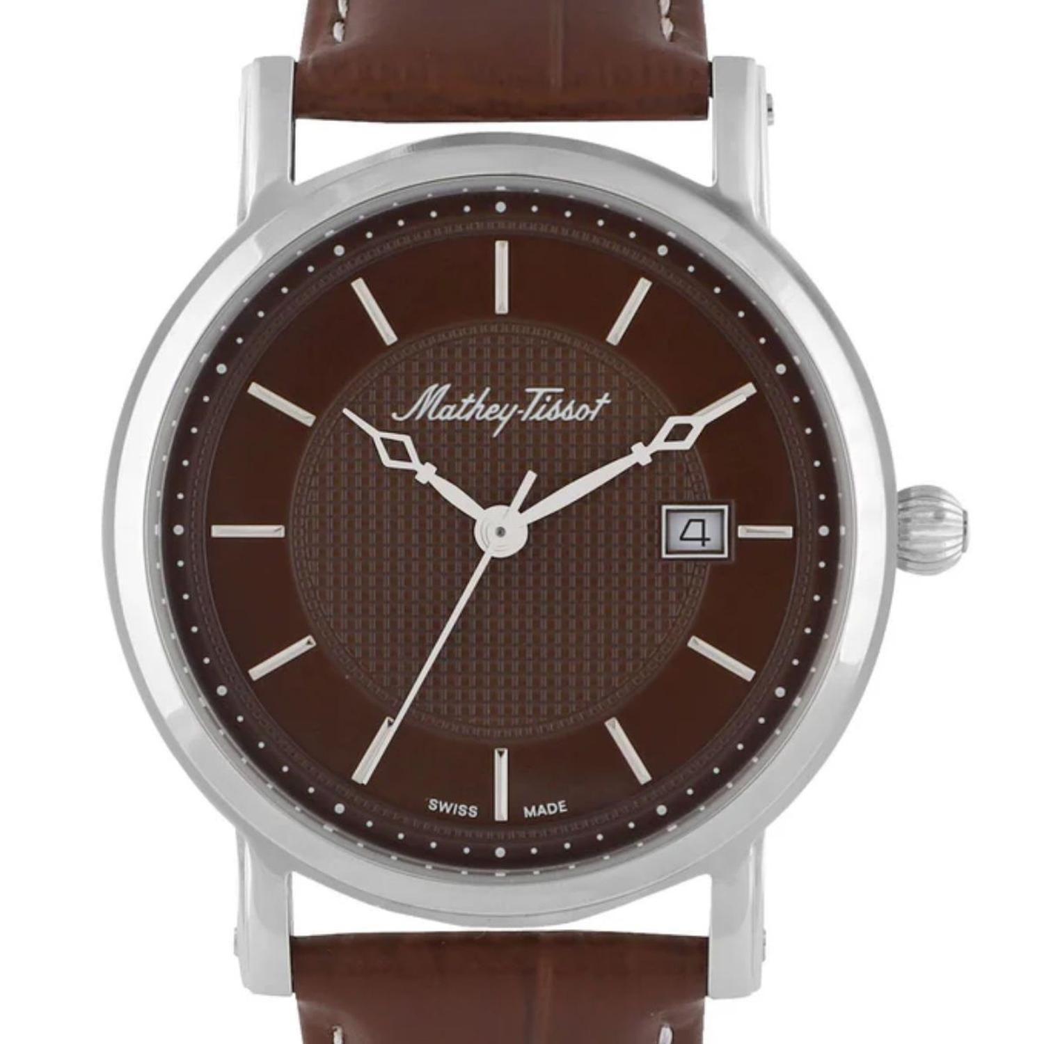 Reloj Mathey-Tissot Hombre City Leather HB611251AM-0