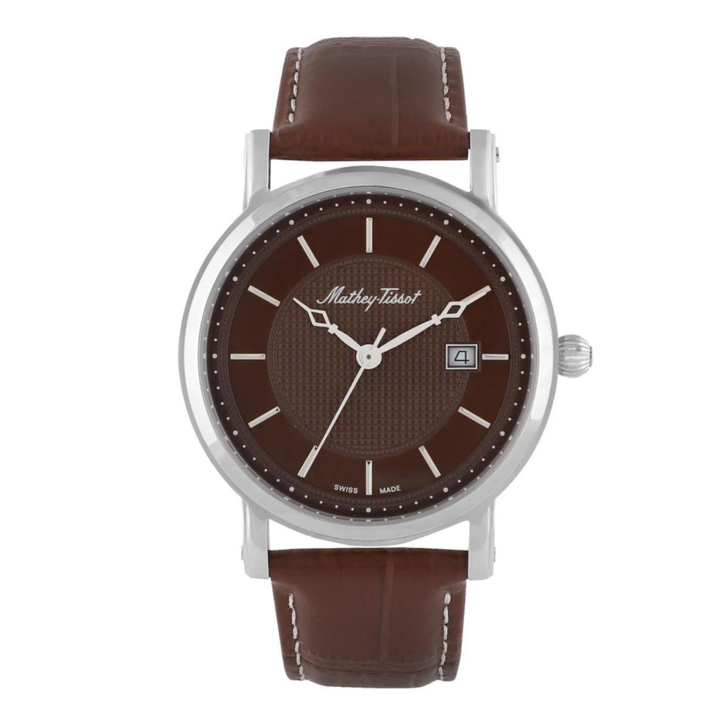 Reloj Mathey-Tissot Hombre City Leather HB611251AM-1