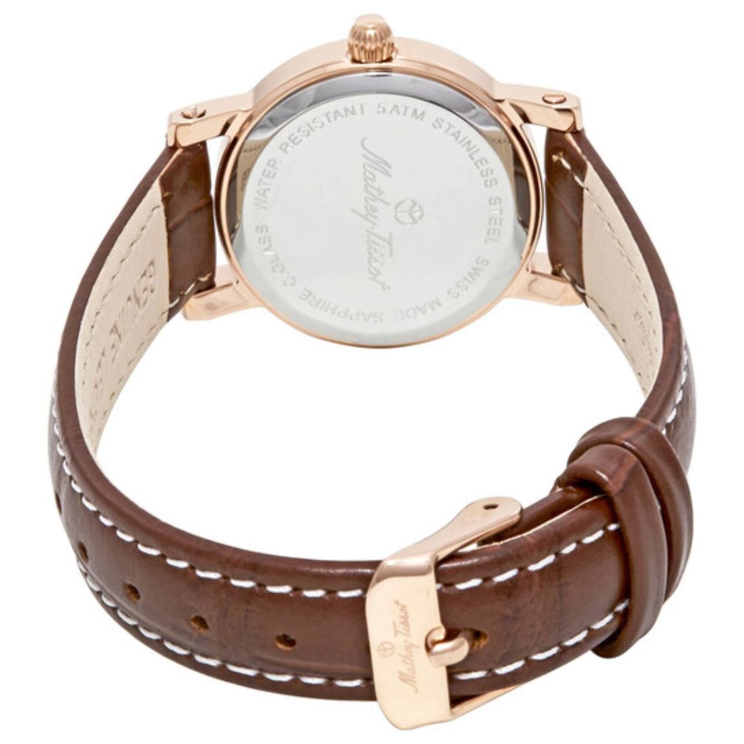 Reloj Mathey-Tissot Mujer City Leather D31186PI-2