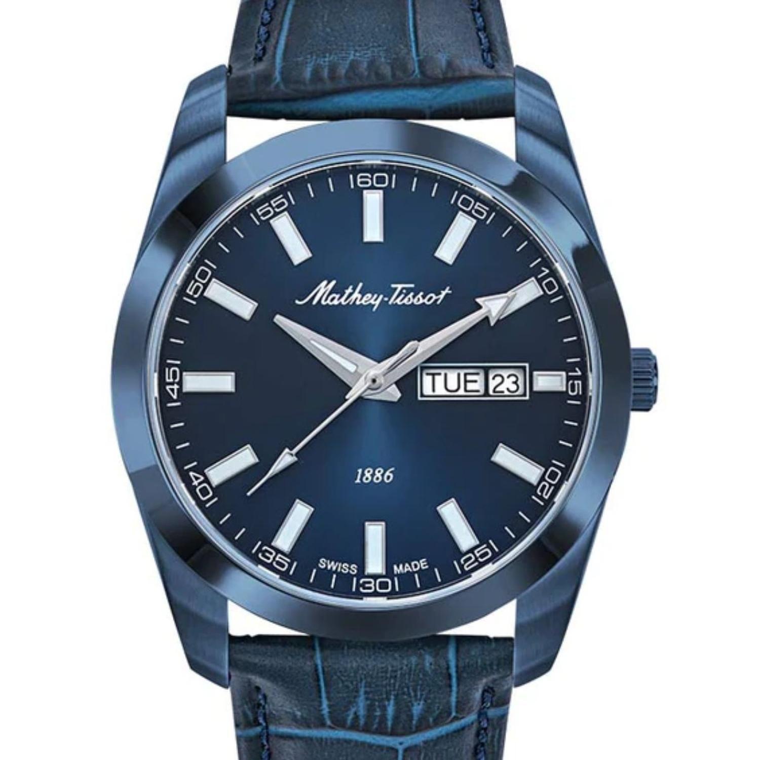 Reloj Mathey-Tissot Hombre MATHY I DAY-DATE H453BULM-0