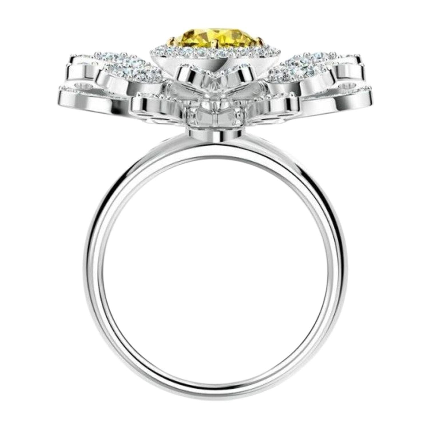 Anillo Swarovski Mujer Eternal Flower 5534936 Talla 52-3