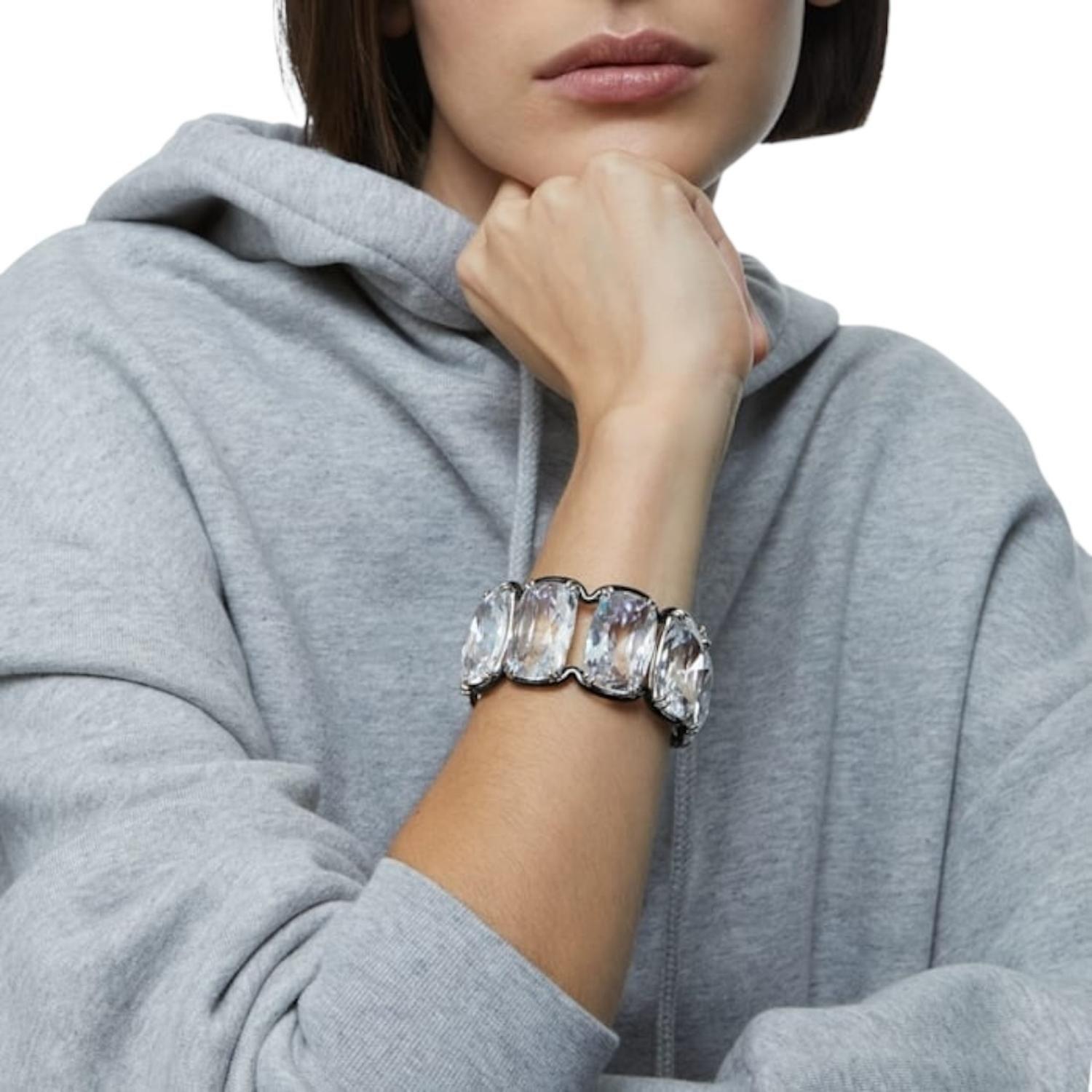 Pulsera Mujer Swarovski Harmonia Cuff M 5600039-2