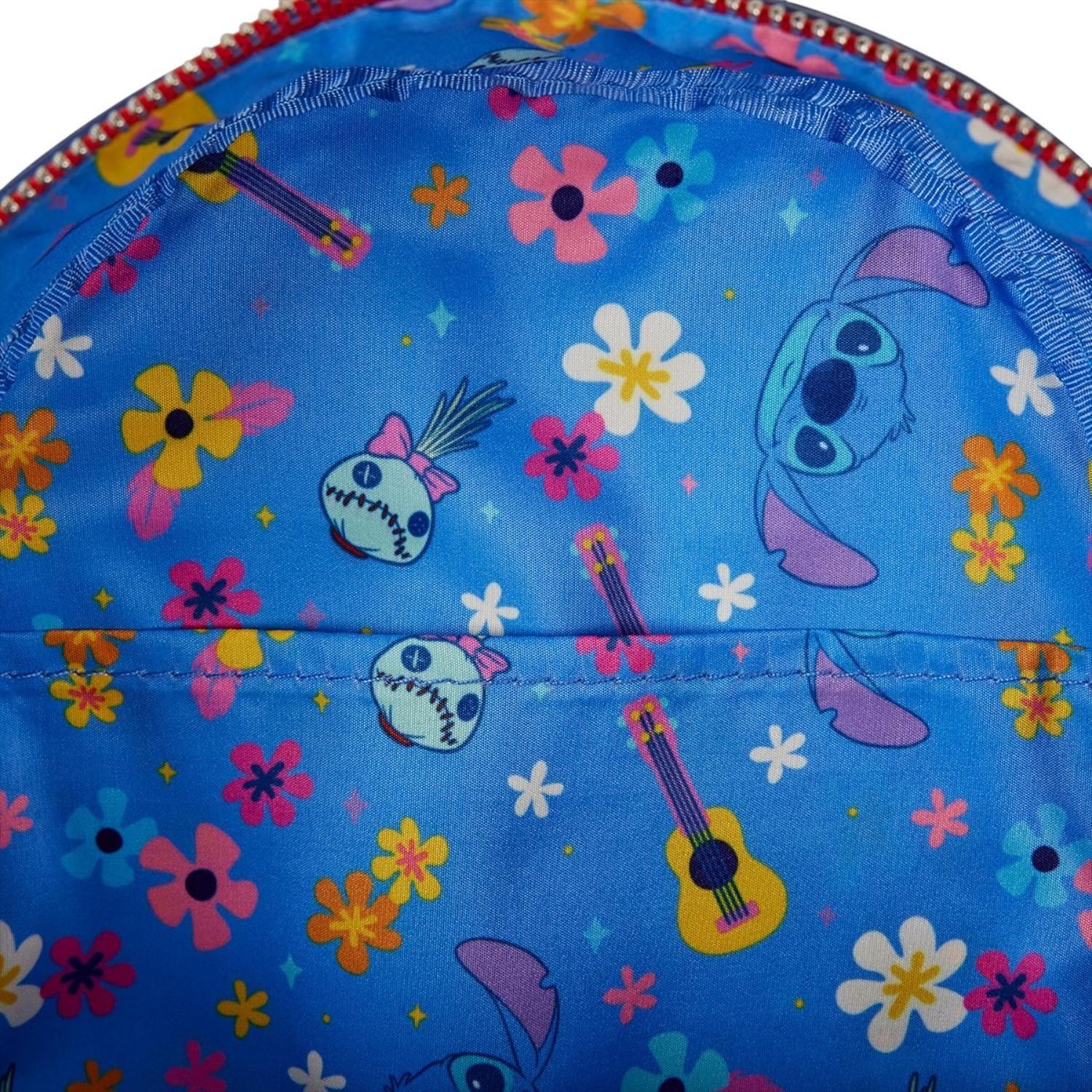 Mochila Loungefly Unisex Stitch Vacation SDCC Limited-4