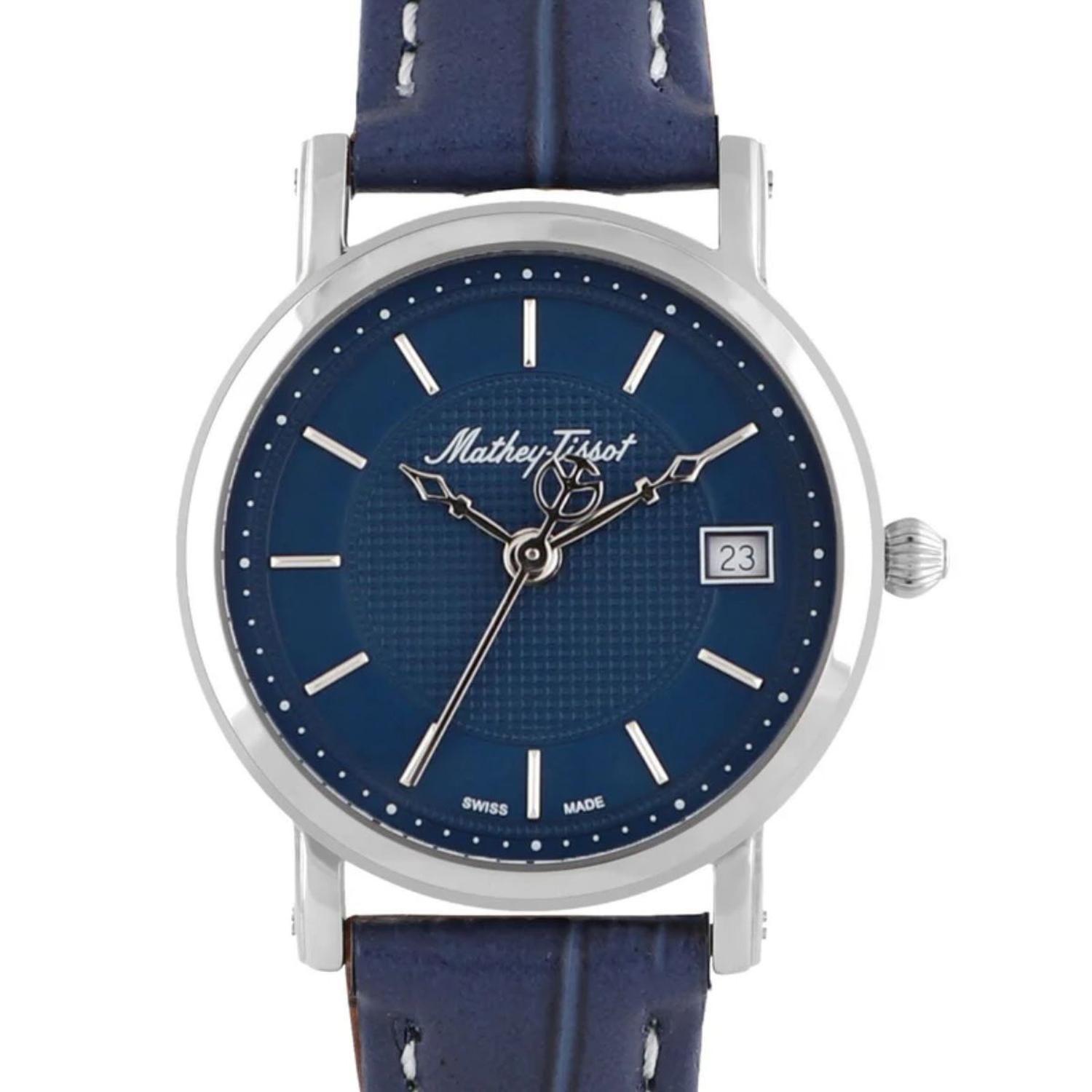 Reloj Mathey-Tissot Unisex City Leather H611251ABU-0