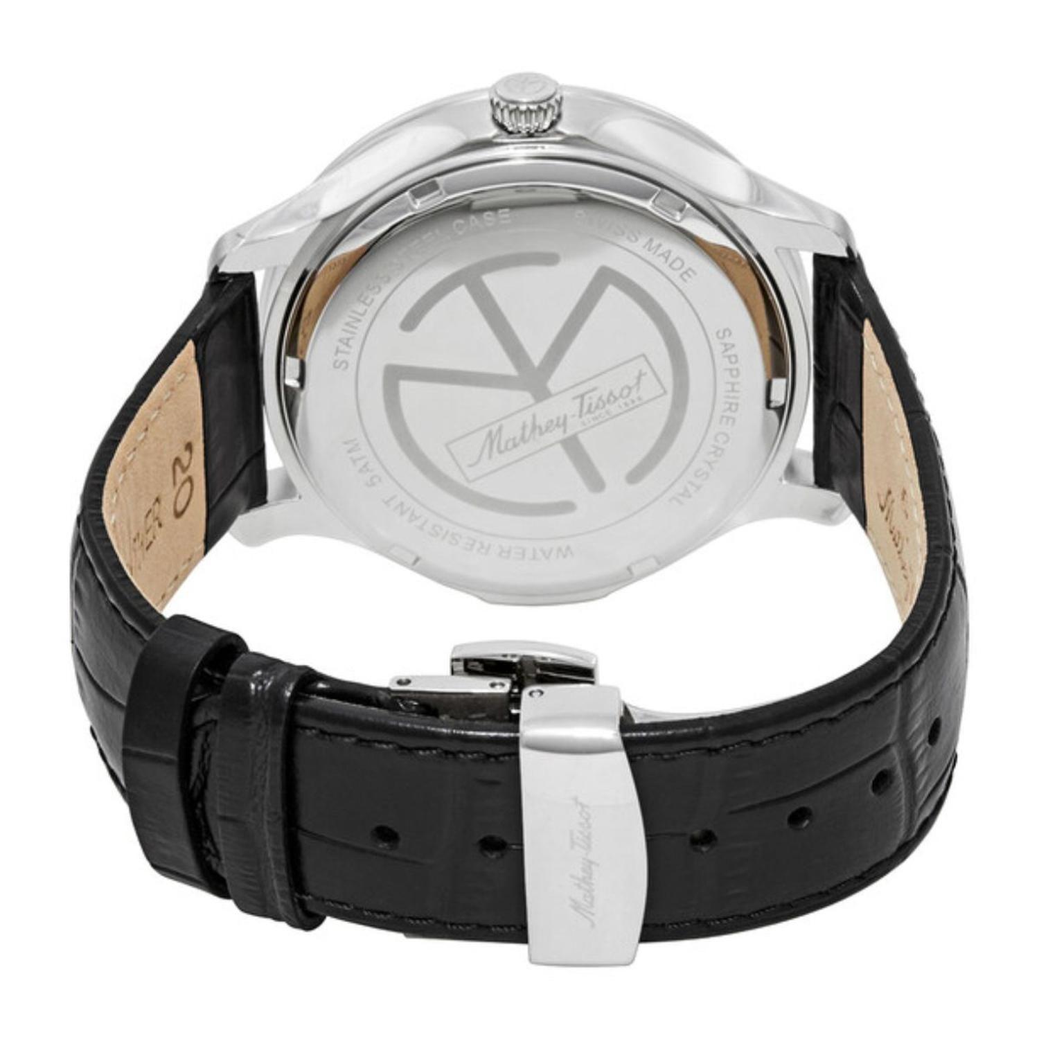 Reloj Mathey-Tissot Hombre Edmond Leather H1886QAI-2