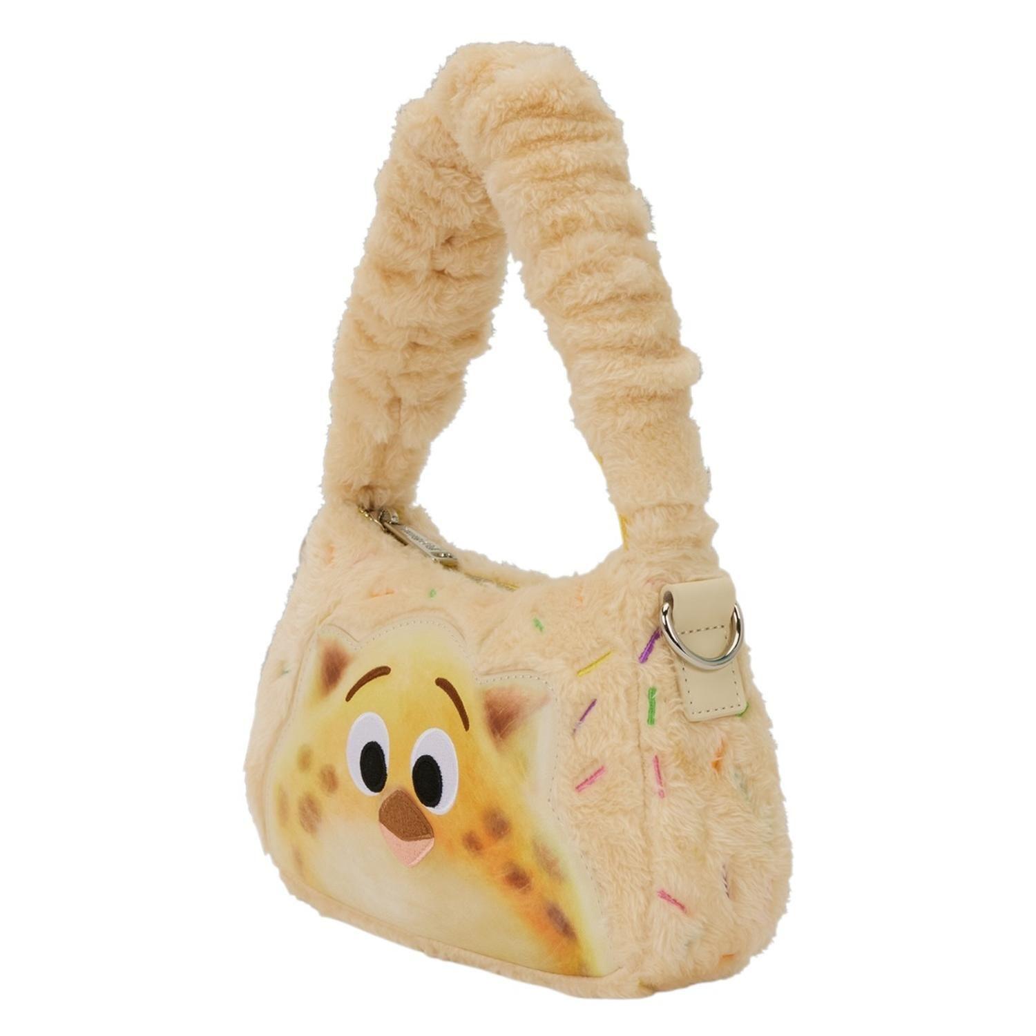 Bolso Loungefly Mujer Zootopia 2 Clawhauser Cotton Candy-2