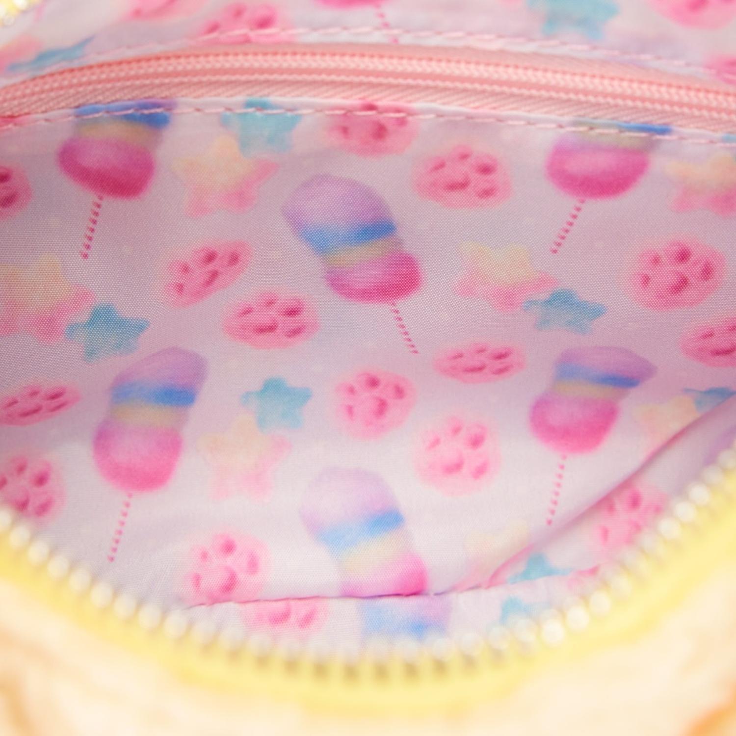 Bolso Loungefly Mujer Zootopia 2 Clawhauser Cotton Candy-4