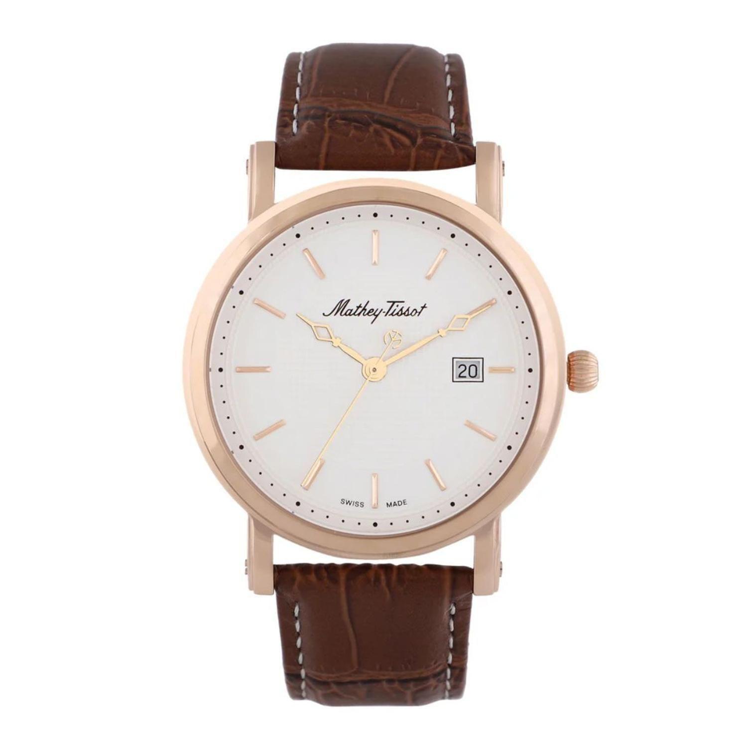 Reloj Mathey-Tissot Unisex City Leather H611251PI-2
