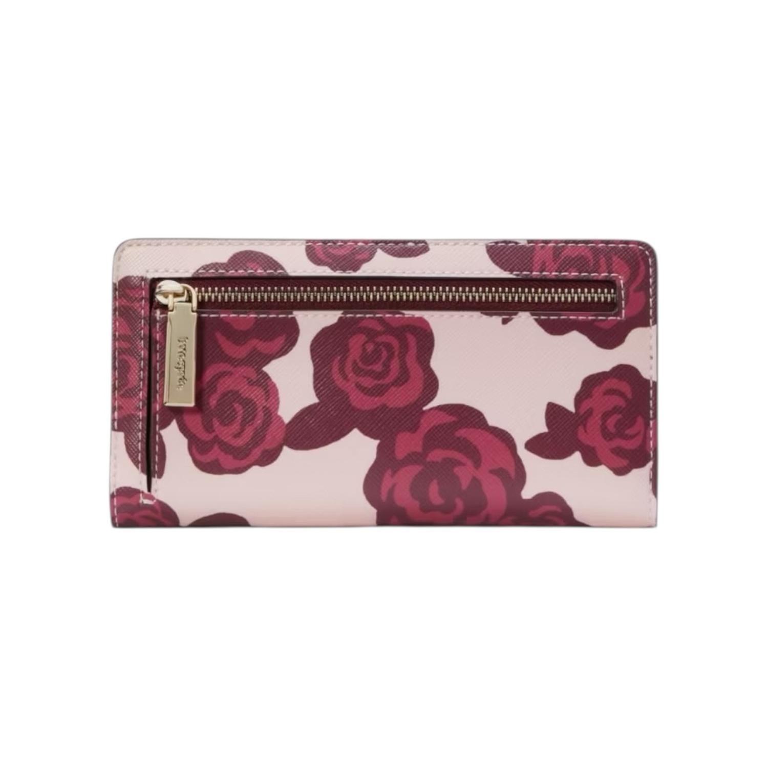 Billetera Kate Spade Brynn Rose Florets Bifold KH747-2