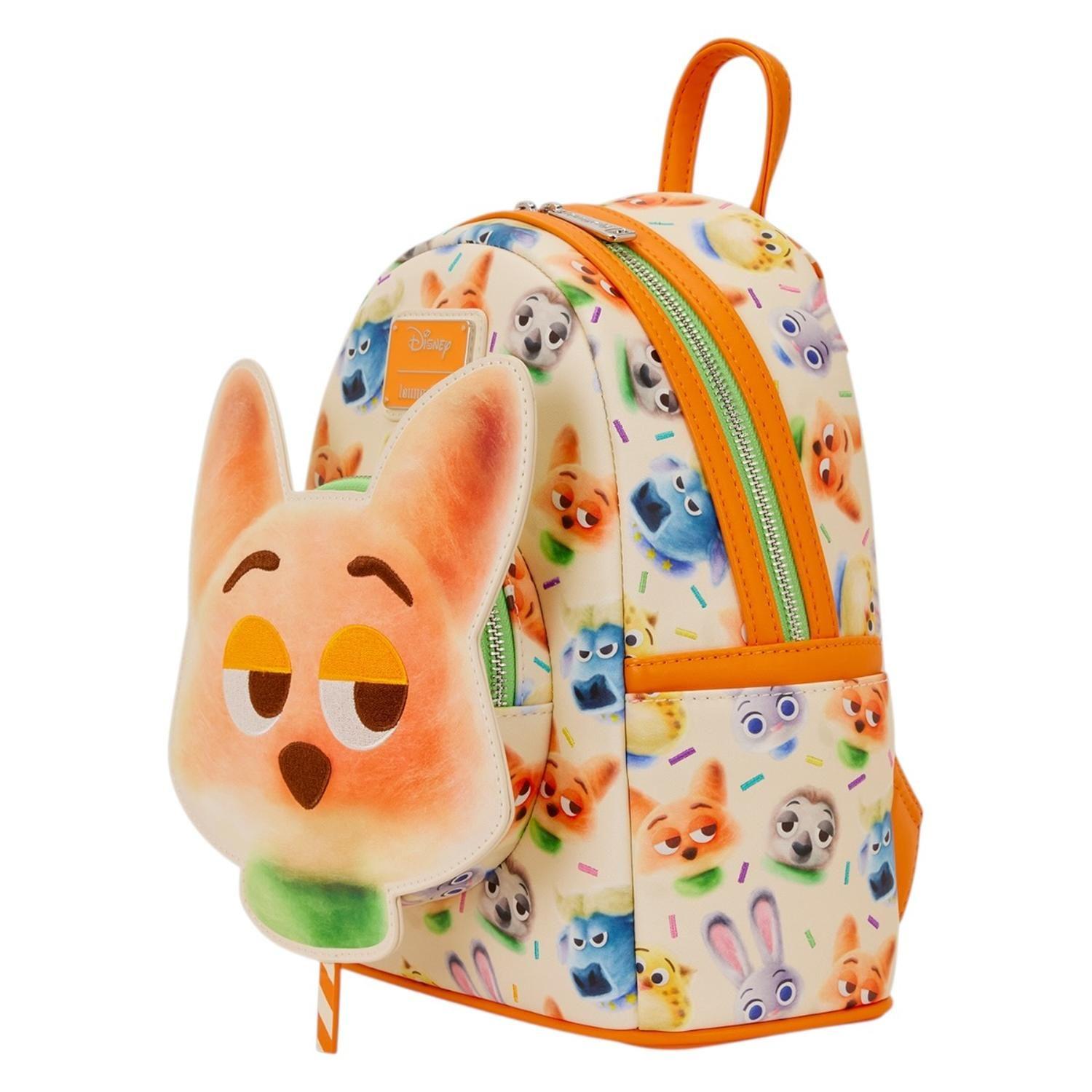 Mochila Loungefly Unisex Zootopia 2 Nick Wilde Candy-2
